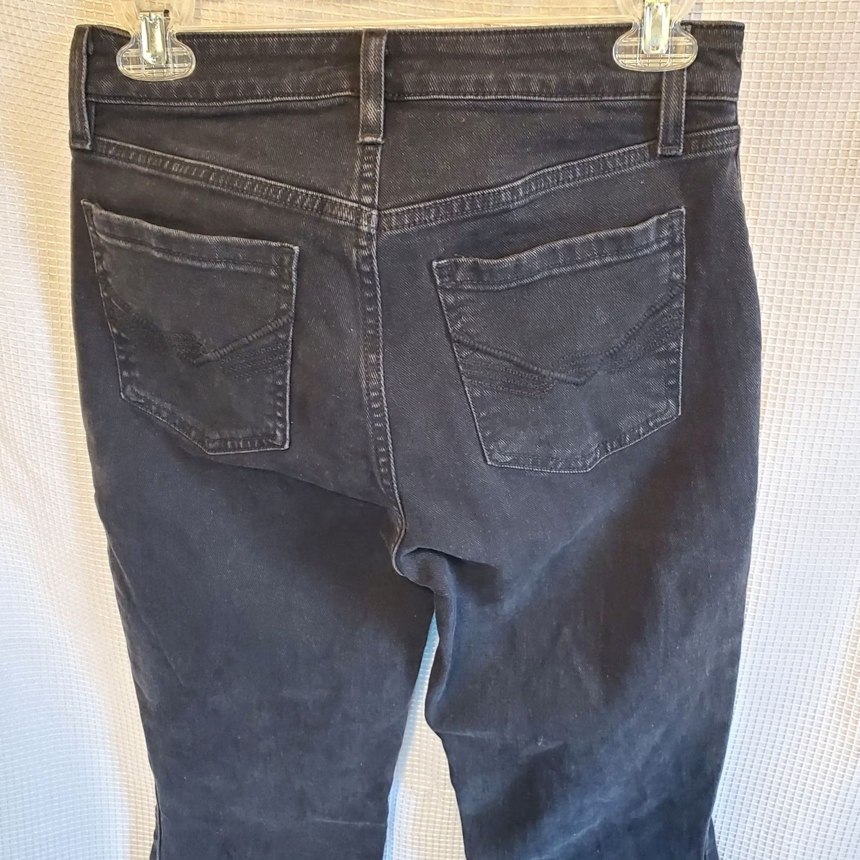 Vintage Idyllwind Jeans Womens 4 Black Rebel Flare Mid Rise Denim Western Miranda Lambert Size 27" / US 4 / IT 40 - 6 Thumbnail
