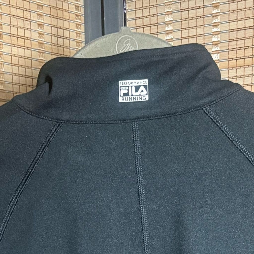 Fila FILA Women's Qtr Zip Wicking Pullover Size XL / US 12-14 / IT 48-50 - 3 Thumbnail