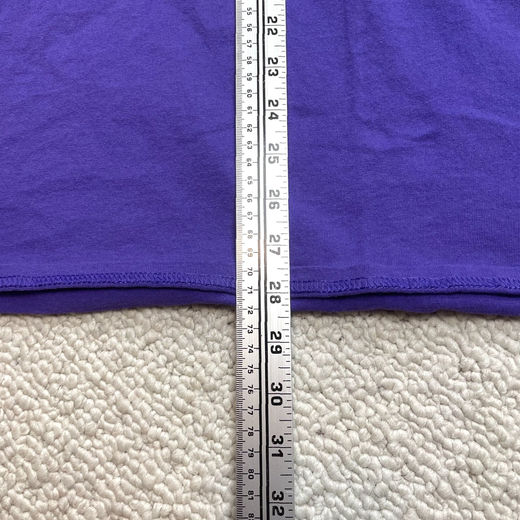 Port & Company Port & Company Core Cotton Shirt Adult 2XL Purple Short Sleeve T-Shirt Men Regular Solid Size US XXL / EU 58 / 5 - 3 Thumbnail