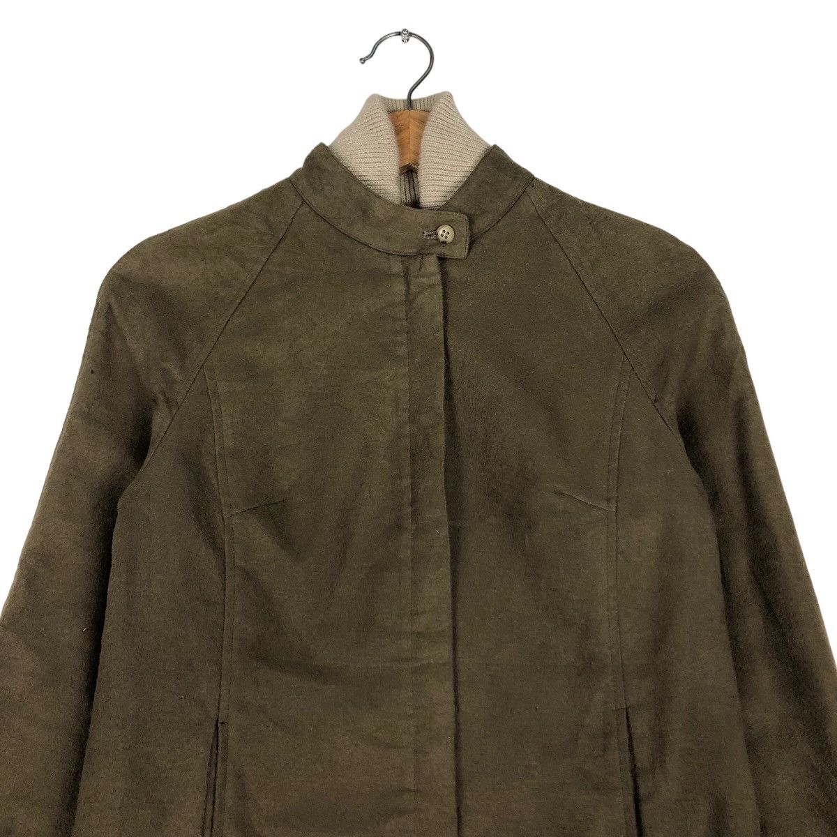 Japanese Brand 🔥Cropped Biker Jacket Ford Mills Inspire Issey Miyake Size US M / EU 48-50 / 2 - 3 Thumbnail