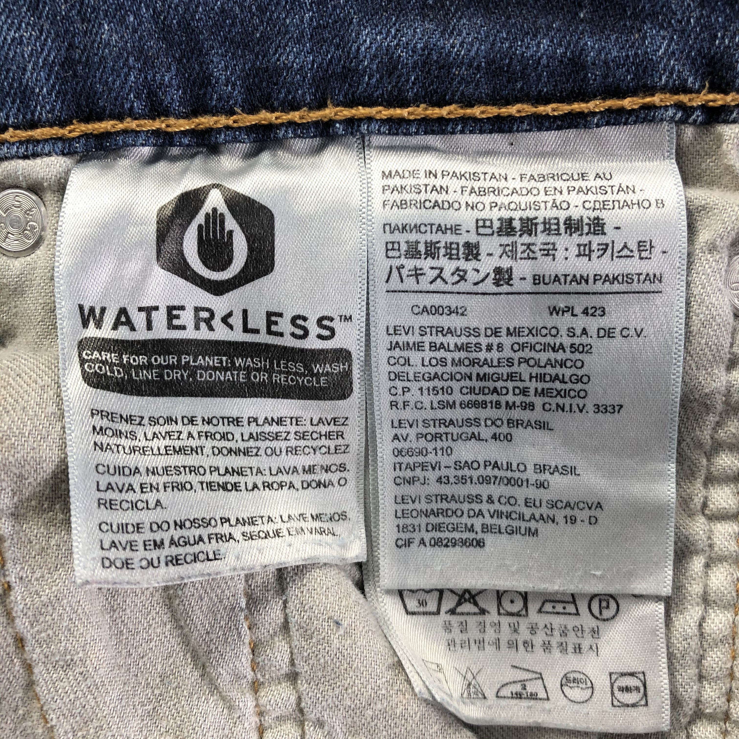 Levi's Vintage Blue Wash Levis 527 Flare Jeans-J4403 Size US 33 - 9 Thumbnail