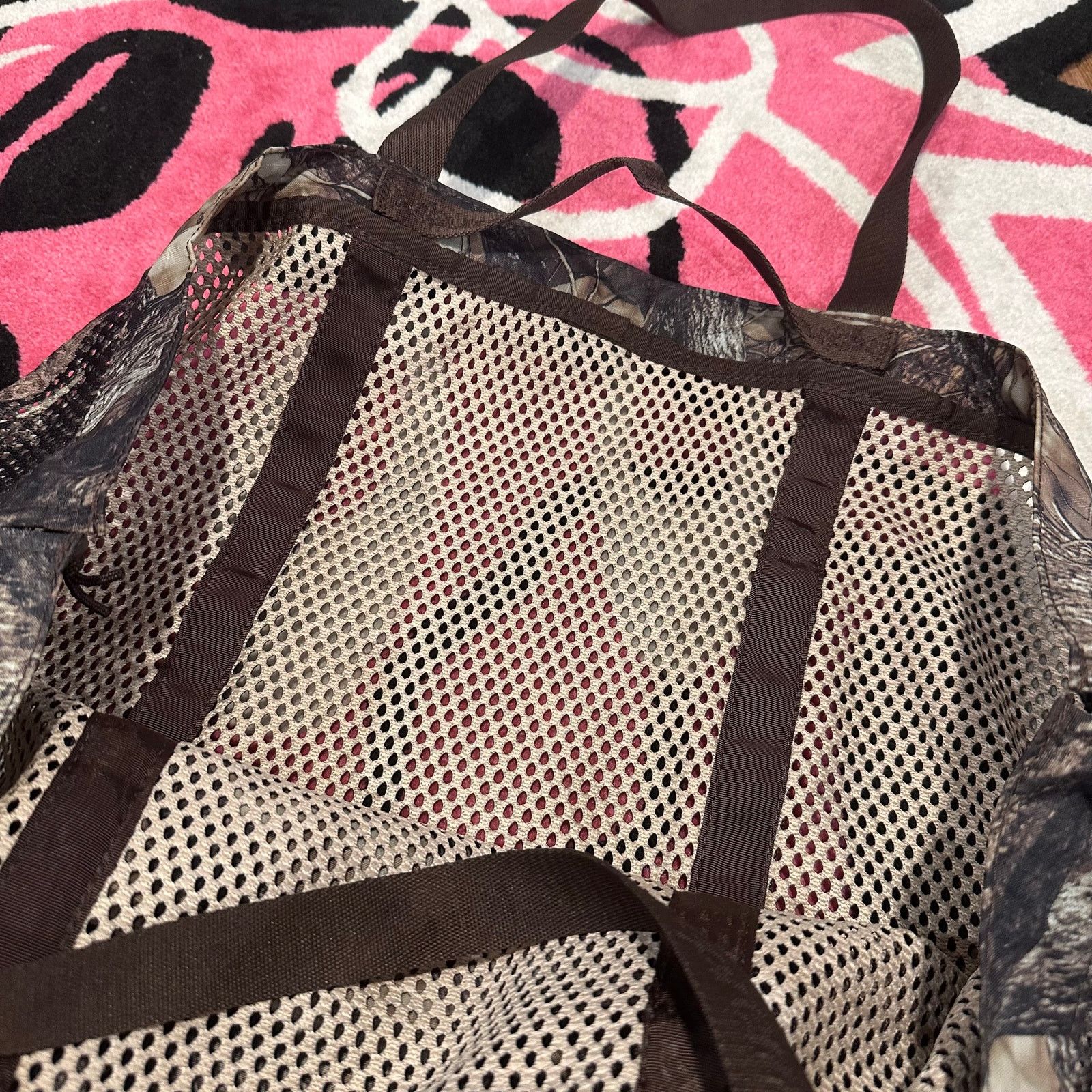 Supreme® Mesh Tote Bag \"Kanati Camo\" Buy Supreme Mesh Tote Bag 'TrueTimber Kanati Camo' - SS25B29