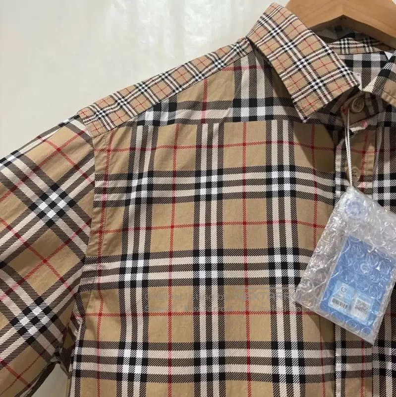 Burberry Burberry Patchwork Check Long Sleeve Shirt. Size US S / EU 44-46 / 1 - 5 Thumbnail