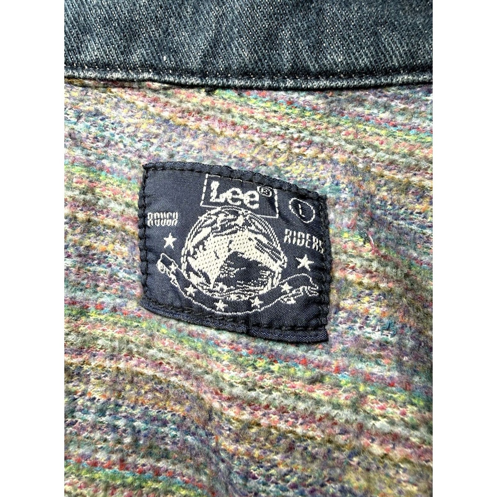 Lee 90s Lee Denim Trucker Vest - Mens Large, Lined, Vintage Size US L / EU 52-54 / 3 - 4 Thumbnail