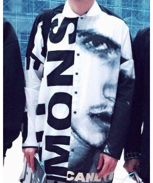 Designer Rene Gurskov Oversized Bondage Print Shirt Size US XL / EU 56 / 4 - 1 Thumbnail