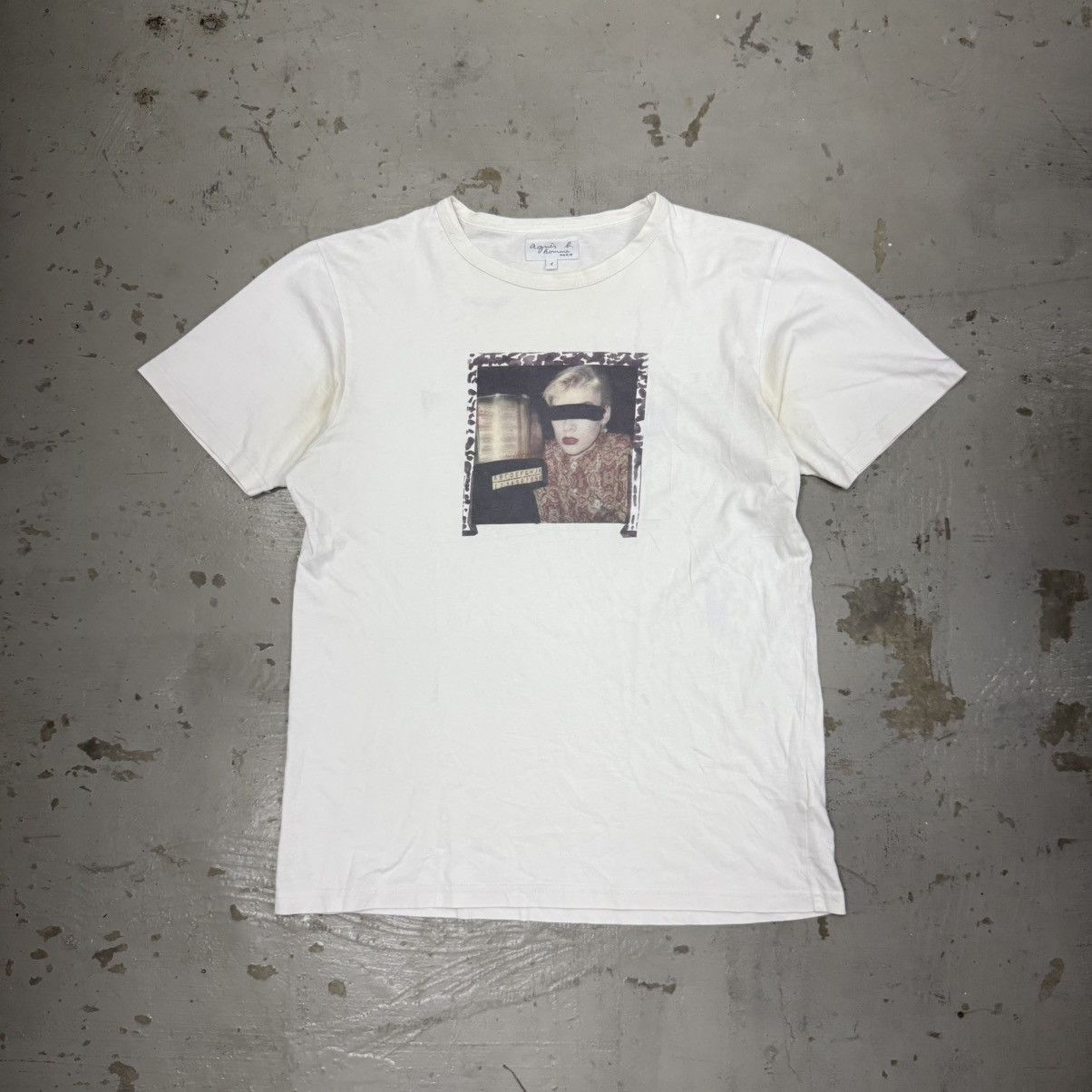 Designer × agnes b. Vintage Agnes B Photo Tee Maripol Size M / US 6-8 / IT 42-44 - 1 Thumbnail