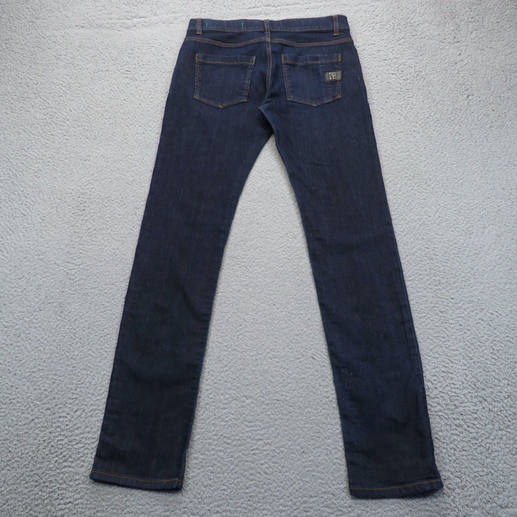 Vintage Dirk Bikkembergs Jeans Mens Slim Fit 30 Dark Wash Denim 5-Pocket 30x32 Casual Straight Jeans Size US 30 / EU 46 - 2 Thumbnail