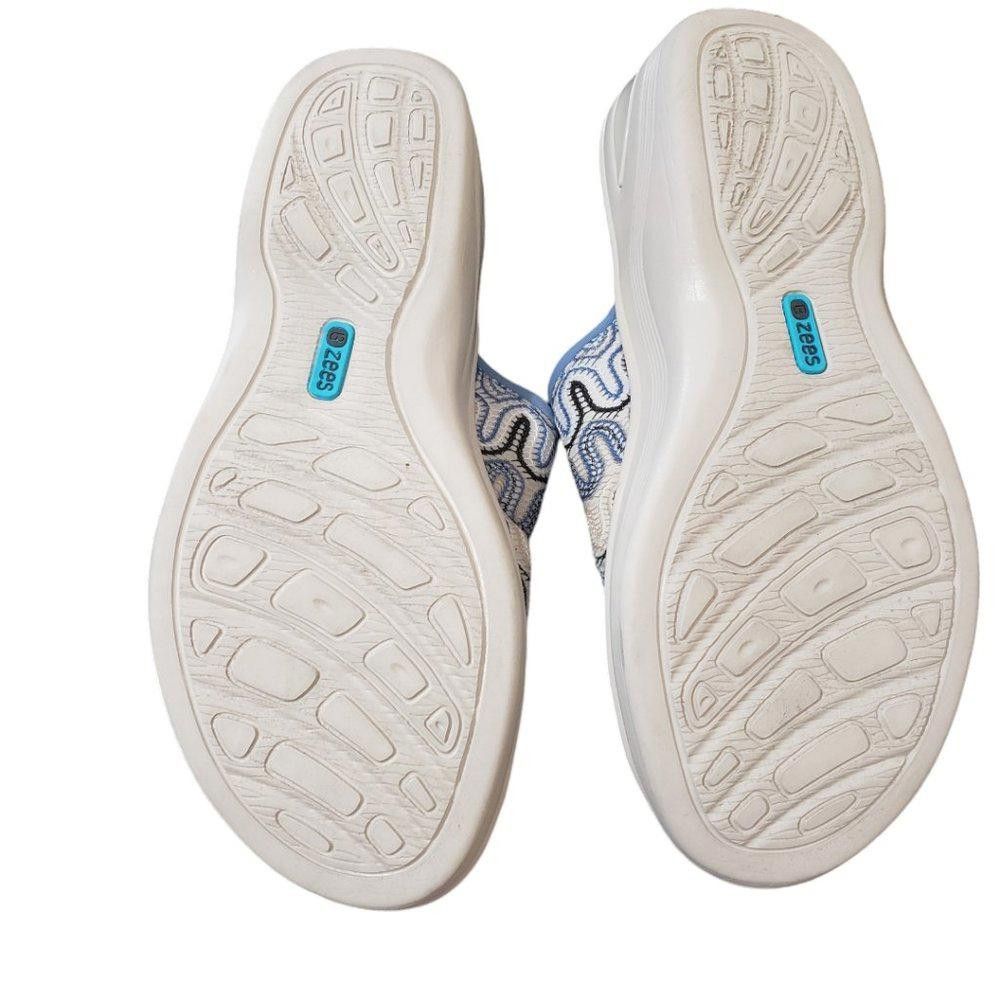 Designer BZees Ladies Wedge Slip on Sandals 9.5 Size US 9.5 / IT 39.5 - 5 Thumbnail