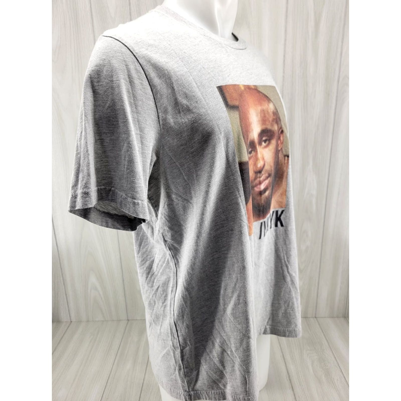 Vintage Barry Woods Canvas Men's T-Shirt XL Gray Crew Neck Short Sleeve Size US XL / EU 56 / 4 - 4 Thumbnail