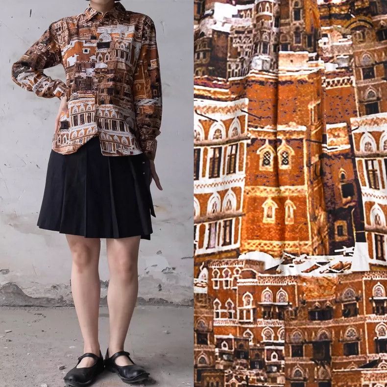 Vivienne Westwood Vivienne Westwood Shirt with architectural photographs Size M / US 6-8 / IT 42-44 - 1 Thumbnail