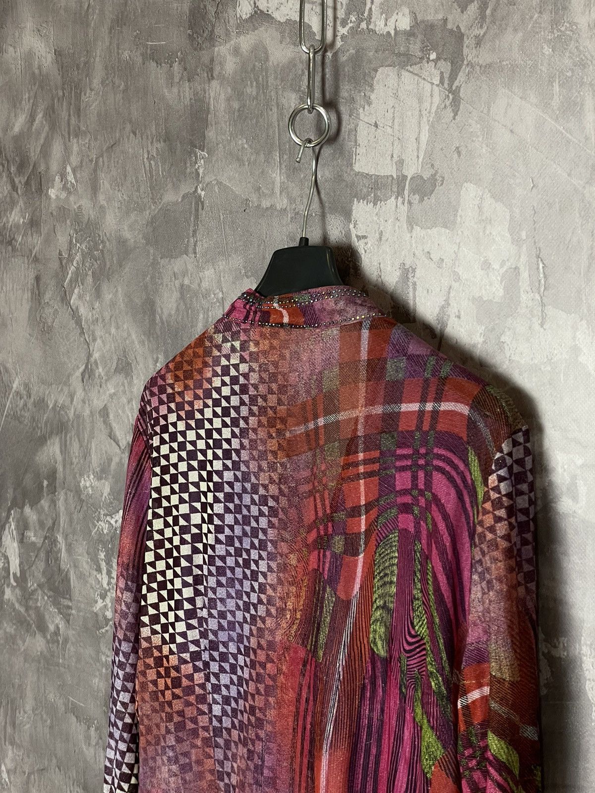 Affliction × Hysteric Glamour Y2K Archival jpg overprint patchwork japan style shirt Size M / US 6-8 / IT 42-44 - 9 Thumbnail