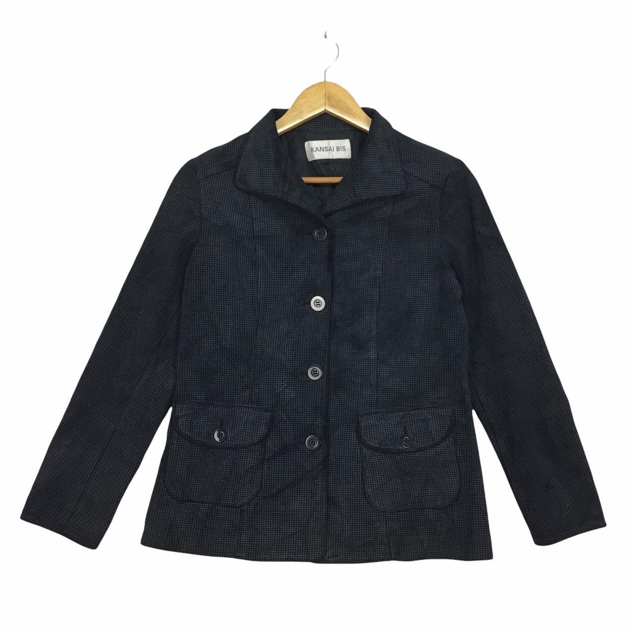 Vintage Vtg Japanese Designer KANSAI BIS by Kansai Yamamoto Button Size US S / EU 44-46 / 1 - 1 Thumbnail