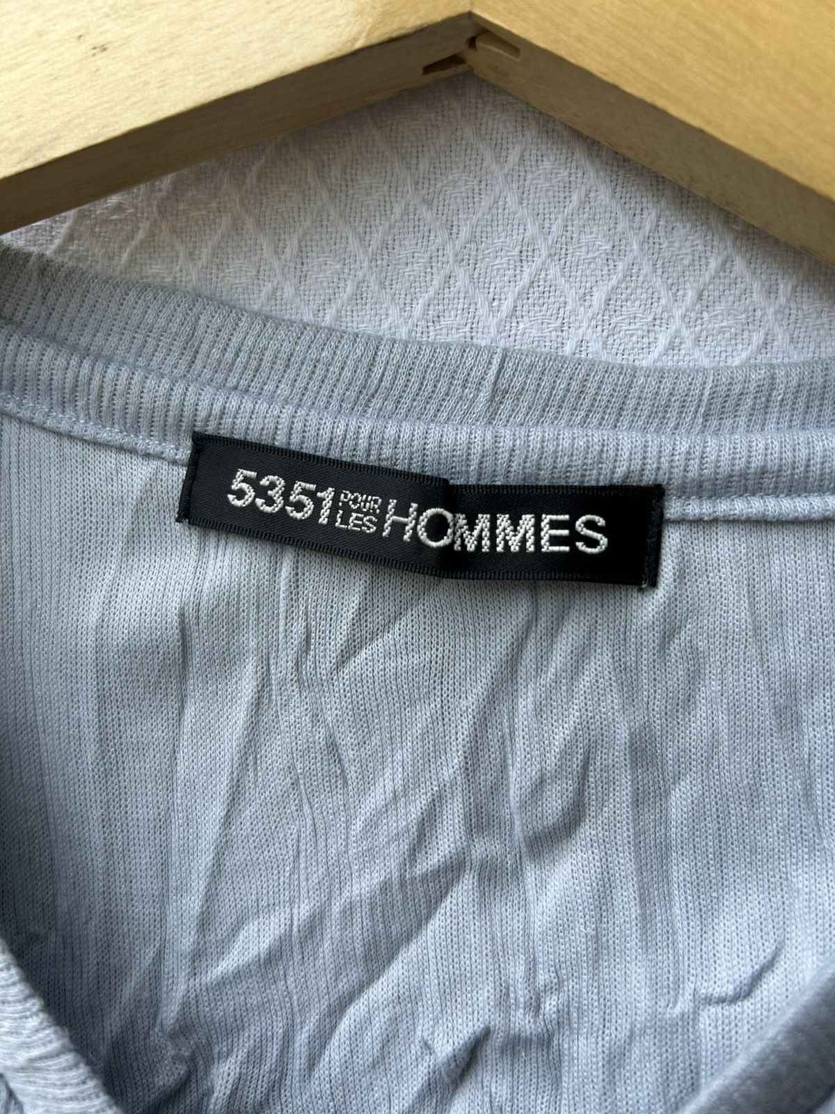5351 POUR LES HOMMES × Issey Miyake 5351 Pour Less Hommes Shirt Size US S / EU 44-46 / 1 - 4 Thumbnail