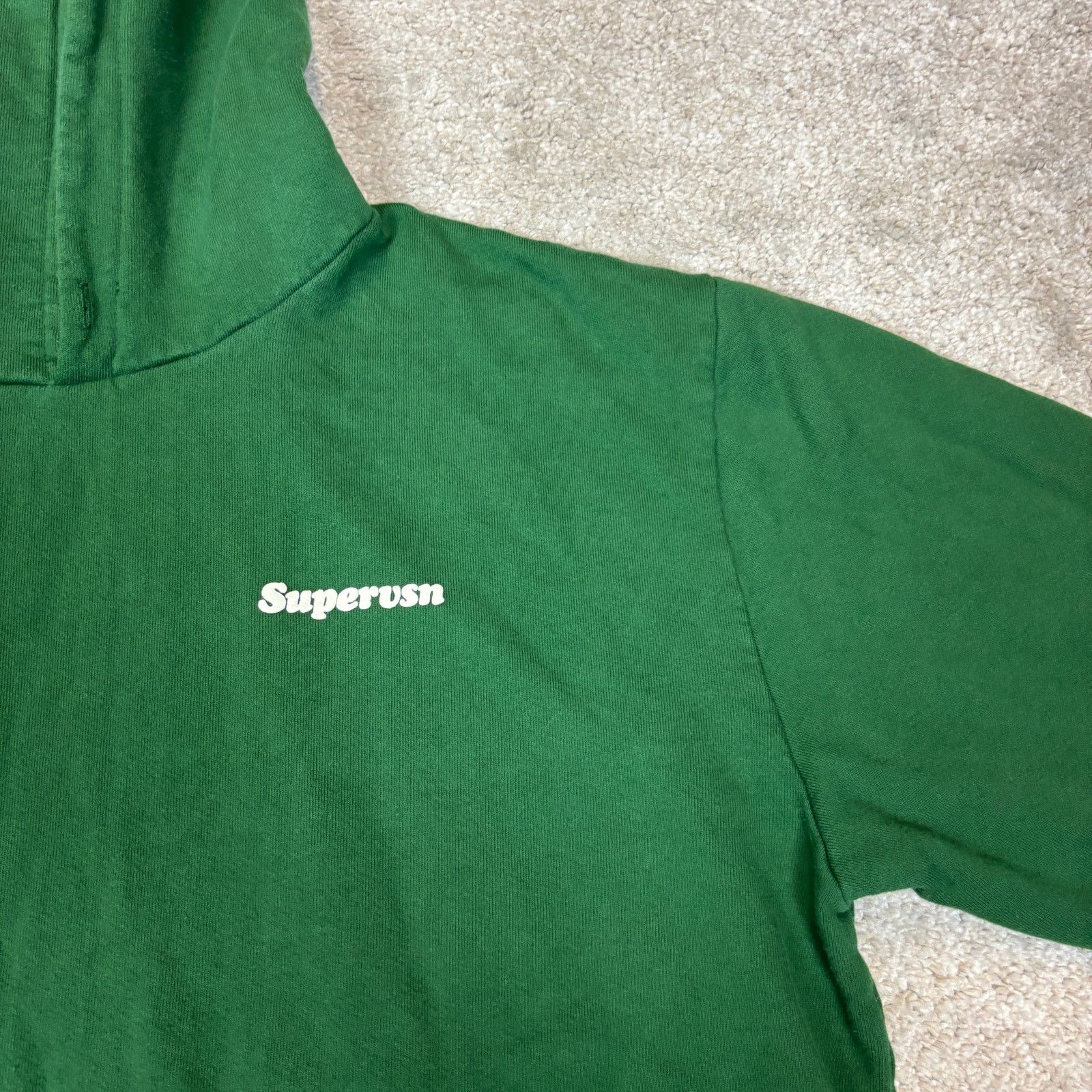 Other Supervsn Studios Spaceman Green Hoodie Men's XL Rare Size US XL / EU 56 / 4 - 4 Thumbnail