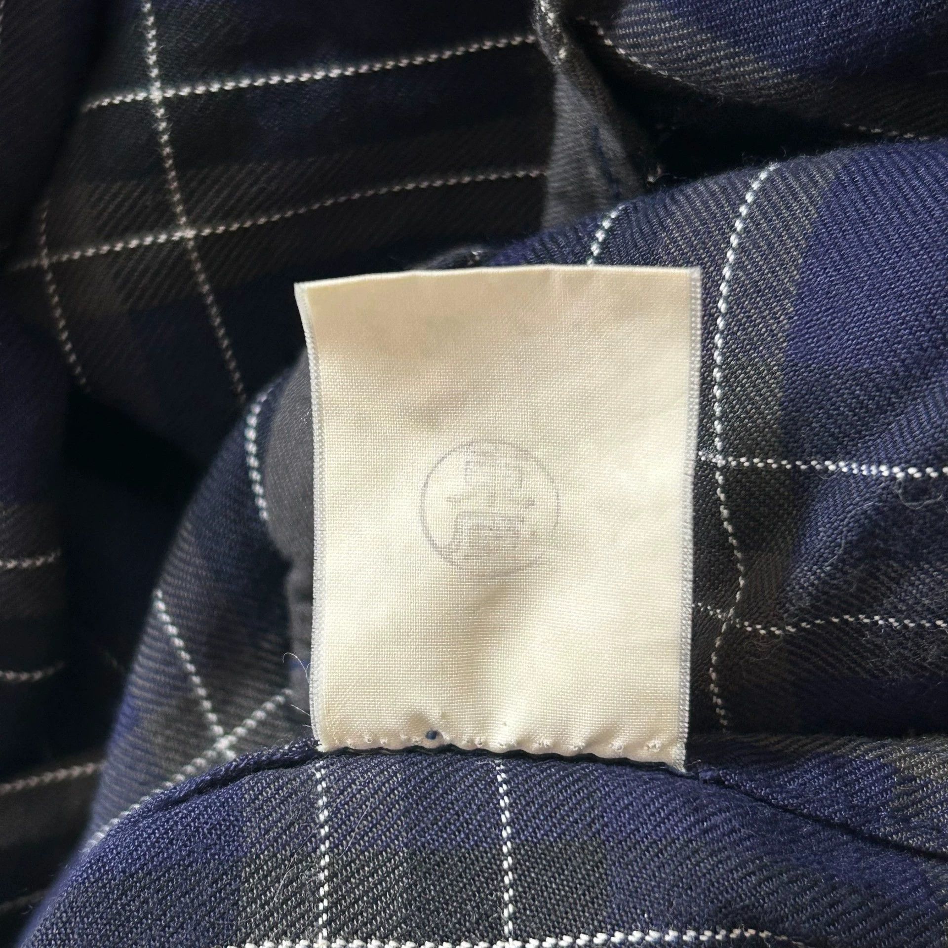 Yohji Yamamoto Yohji Yamamoto 90s Y's Men Blue-Green Plaid Jacket Size US M / EU 48-50 / 2 - 9 Thumbnail