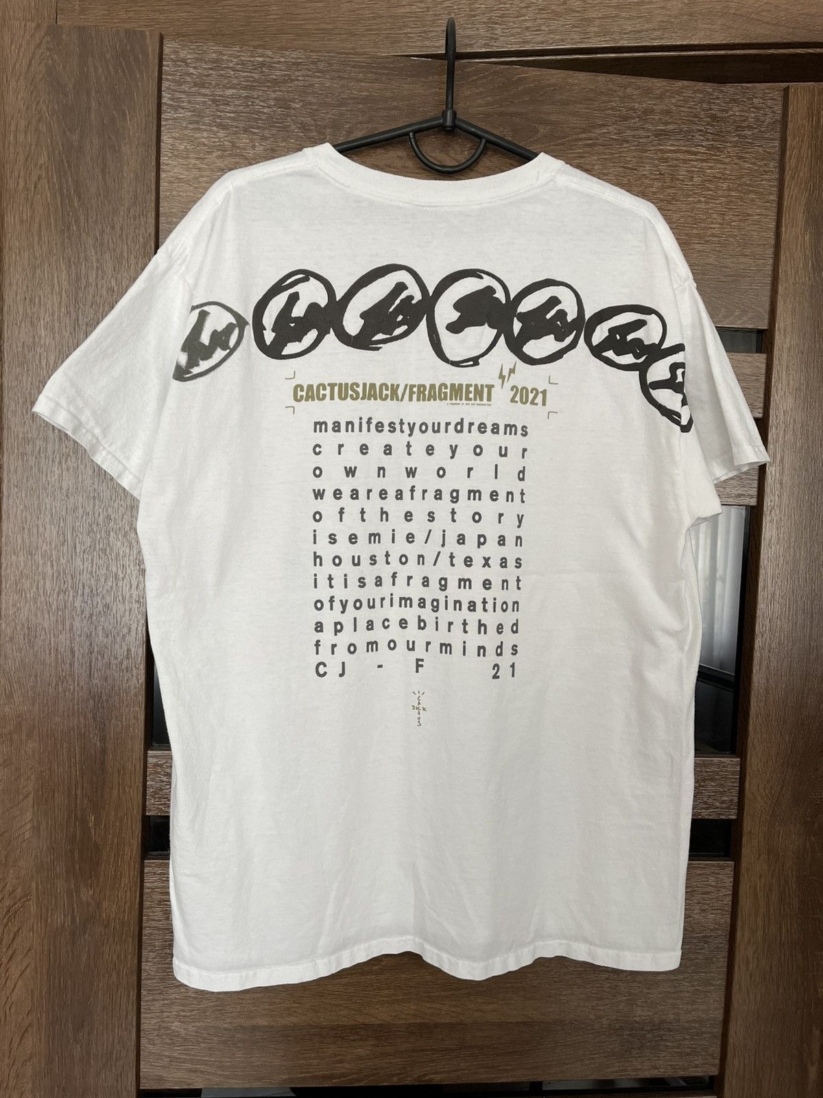 Fragment Design Cactus Jack Travis Scott Fragment T-Shirt Tee Size US M / EU 48-50 / 2 - 9 Thumbnail