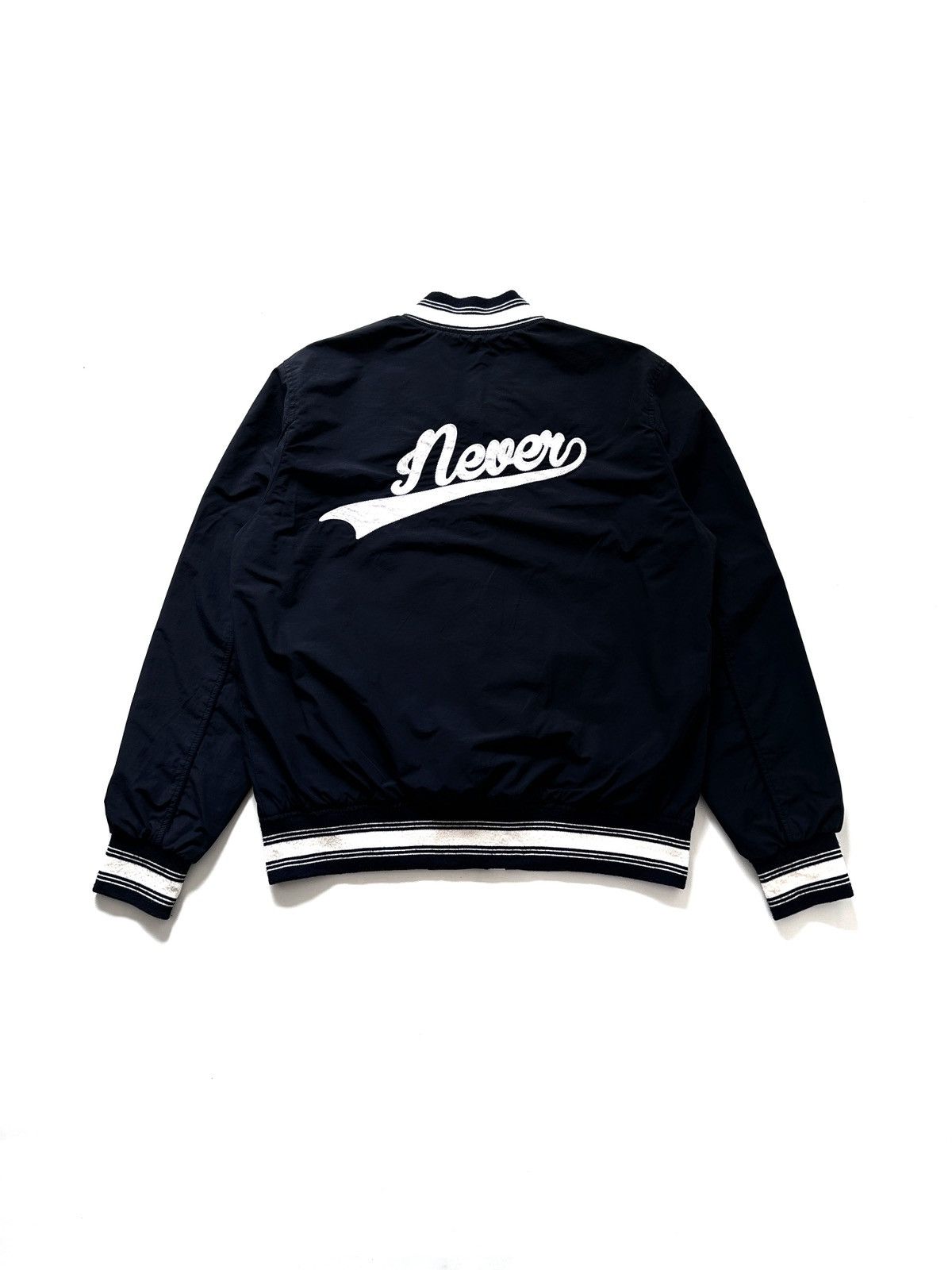 thisisneverthat THISISNEVERTHAT Varsity Jacket - Navy Size US L / EU 52-54 / 3 - 6 Thumbnail