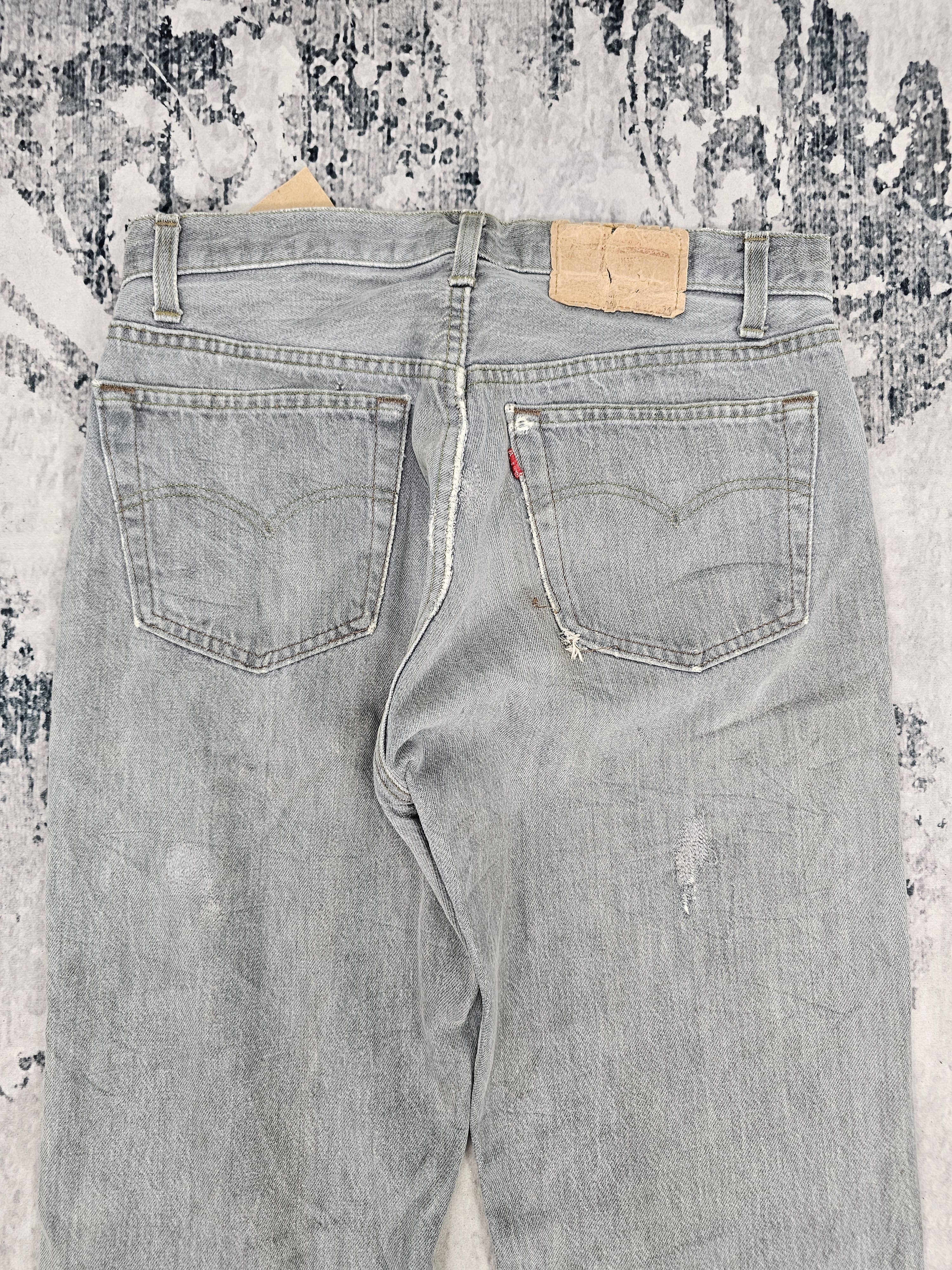 Levi's Vintage Clothing Vintage 80's LEVIS 501 Gray Faded Made In Usa Jeans L0478 Size US 30 / EU 46 - 9 Thumbnail