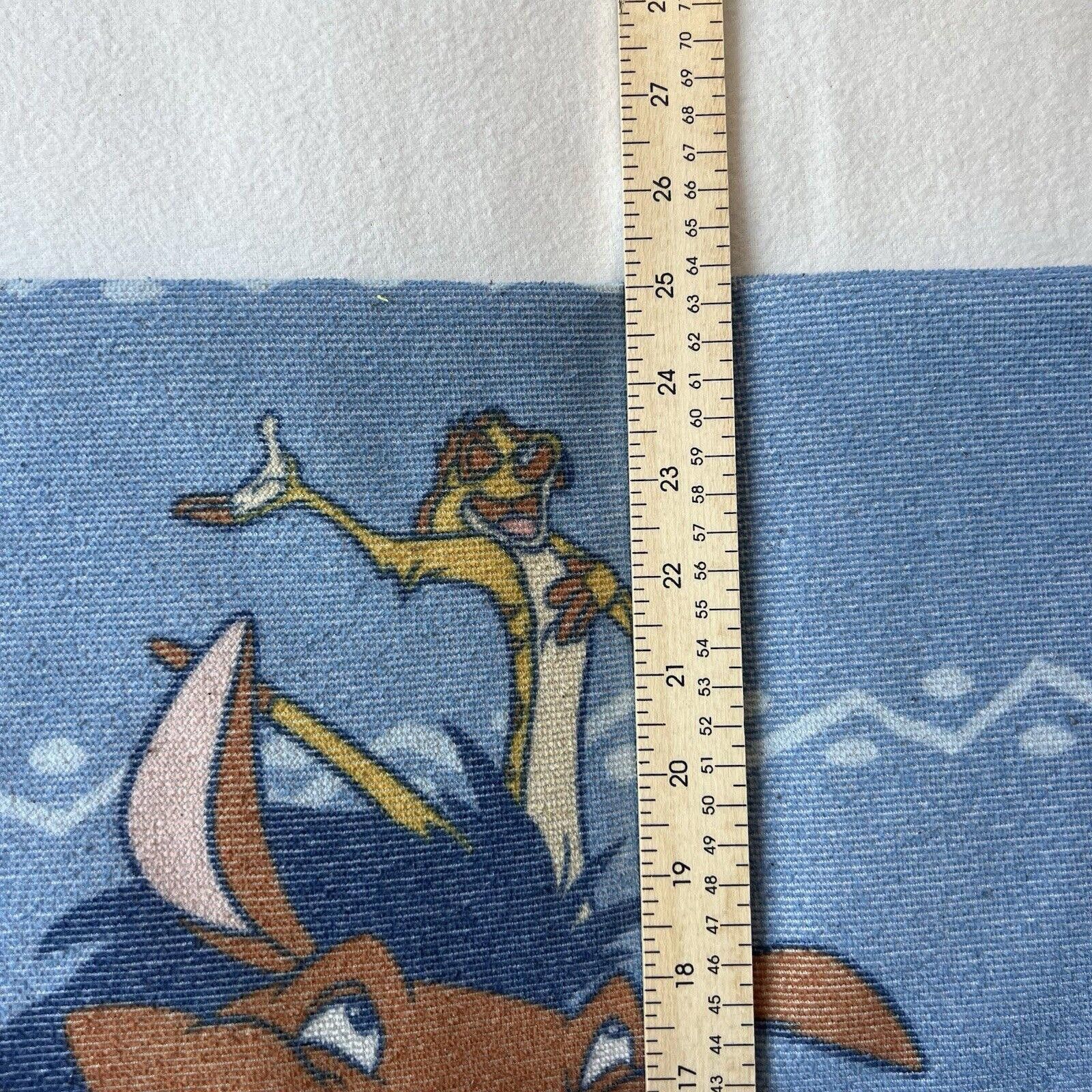 Disney Vtg Disney Lion King Bath Towel Simba Nala 22” x 50” Size ONE SIZE - 6 Thumbnail
