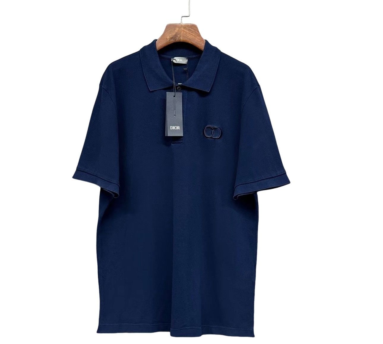 Dior Dior Embroidered CD Logo Polo Size XXL Size US XXL / EU 58 / 5 - 1 Thumbnail