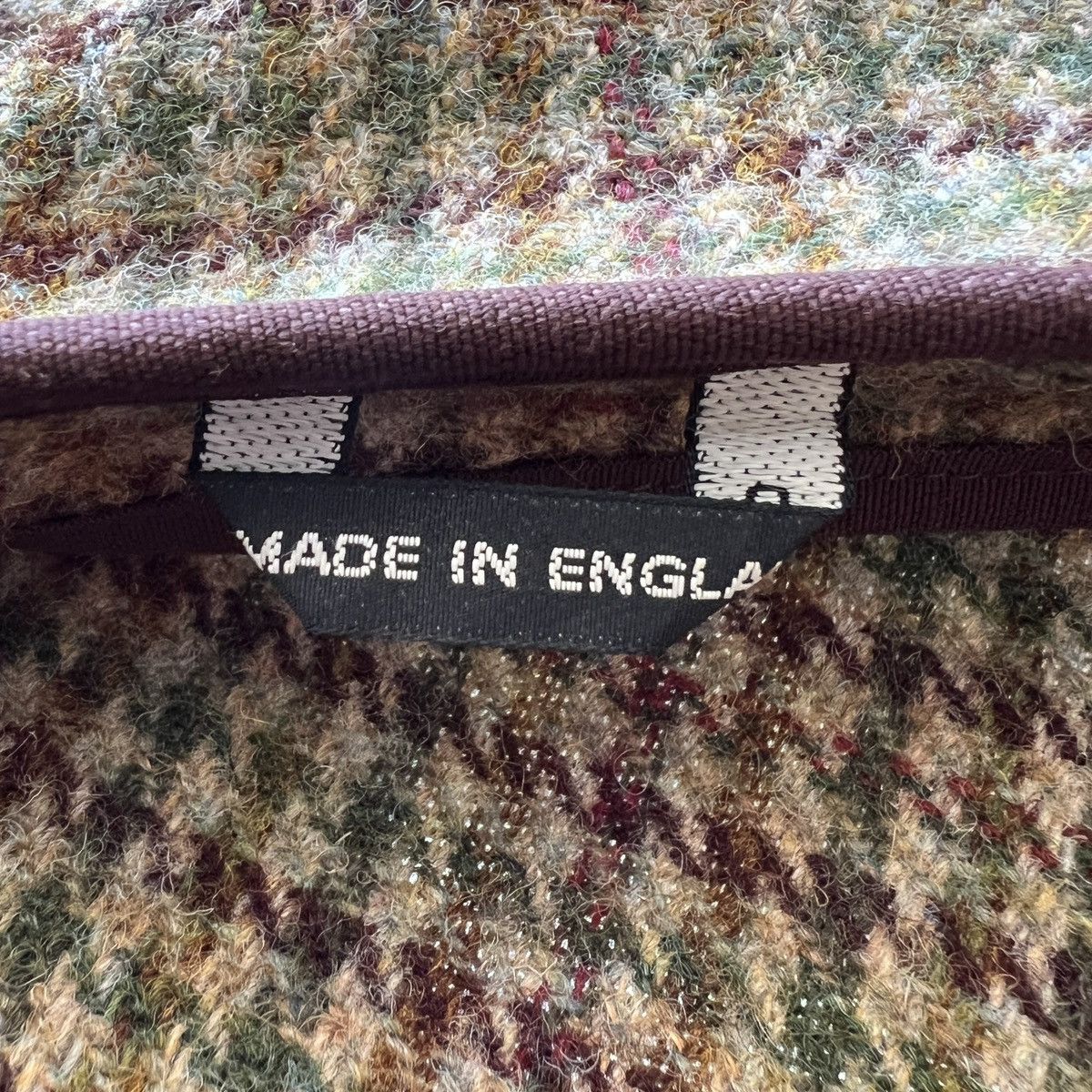 Nepenthes 🔥 Nepenthes X Harris Tweed Colar Less wool Hunting Jacket Size US S / EU 44-46 / 1 - 13 Thumbnail
