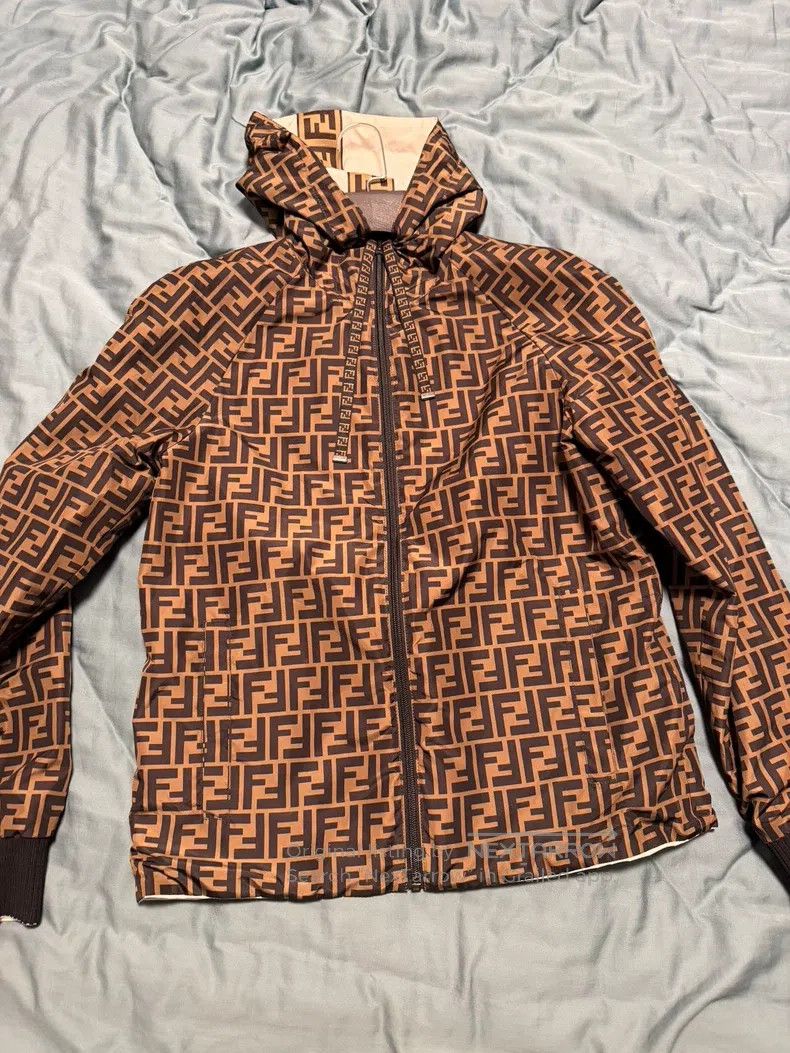 Fendi Fendi Two-sided wear jacket Size XXS / US 00 / IT 34 - 1 Thumbnail
