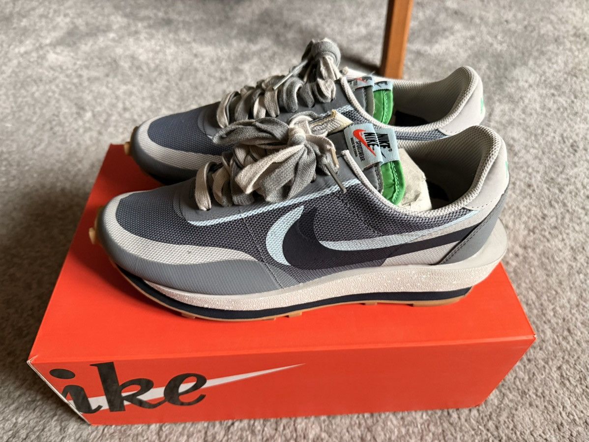 CLOT × Nike × Sacai Men’s Nike x Sacai x Clot LD WAFFLE COOL GREY SZ US 9/27cm Size US 9 / EU 42 - 4 Thumbnail