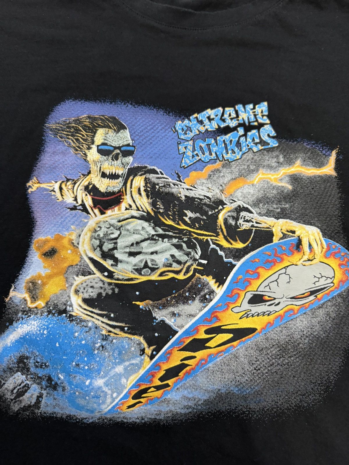 Band Tees Vintage Y2K Extreme Zombie Dead Face Horror Band Streetwear Size US XL / EU 56 / 4 - 8 Thumbnail