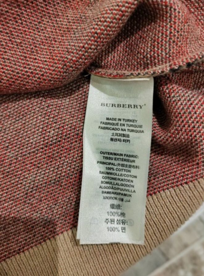 Burberry Burberry Novacheck Knitwear Jumper Size US L / EU 52-54 / 3 - 3 Thumbnail