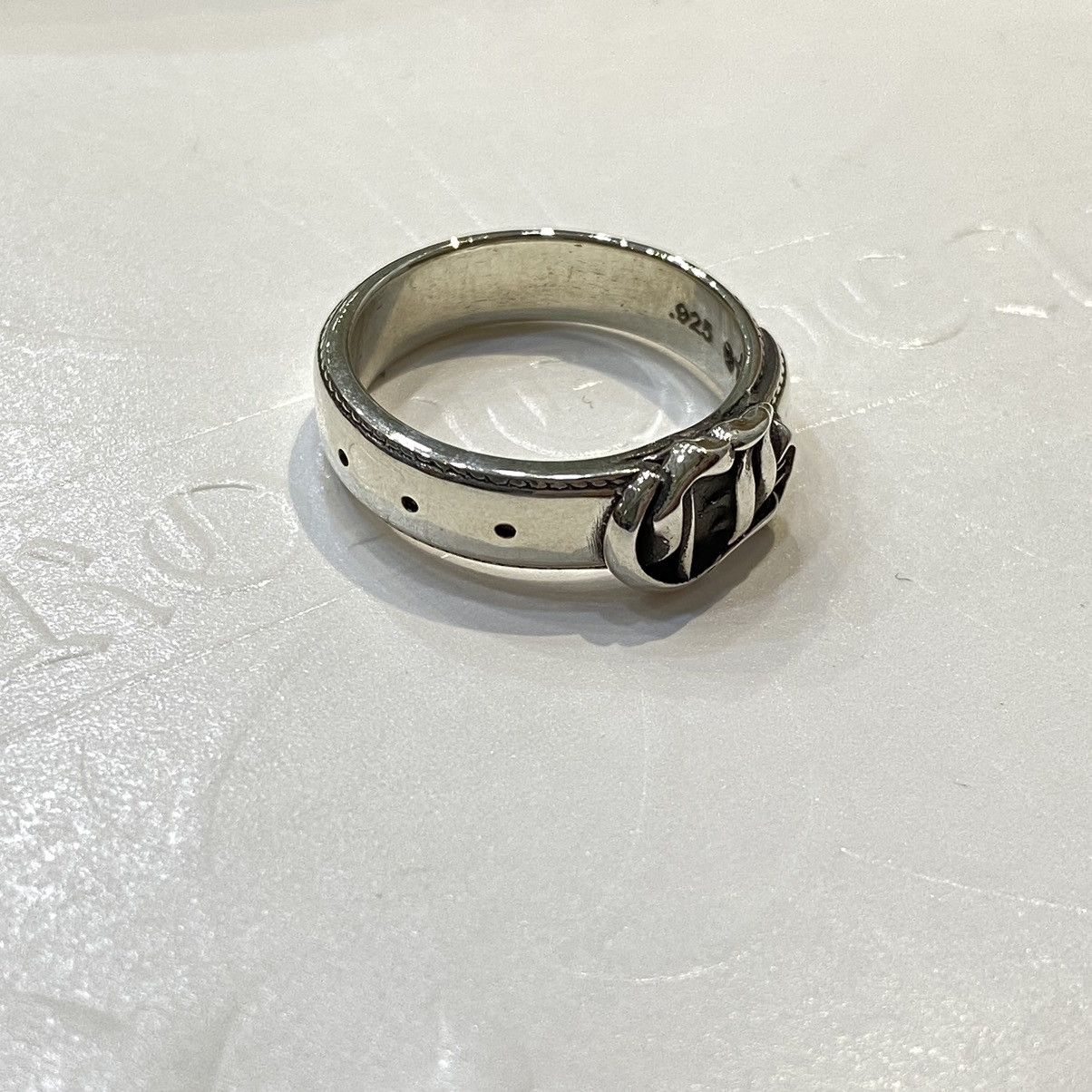 Chrome Hearts Chrome Hearts BELTED CH ring silver Size ONE SIZE - 2 Thumbnail