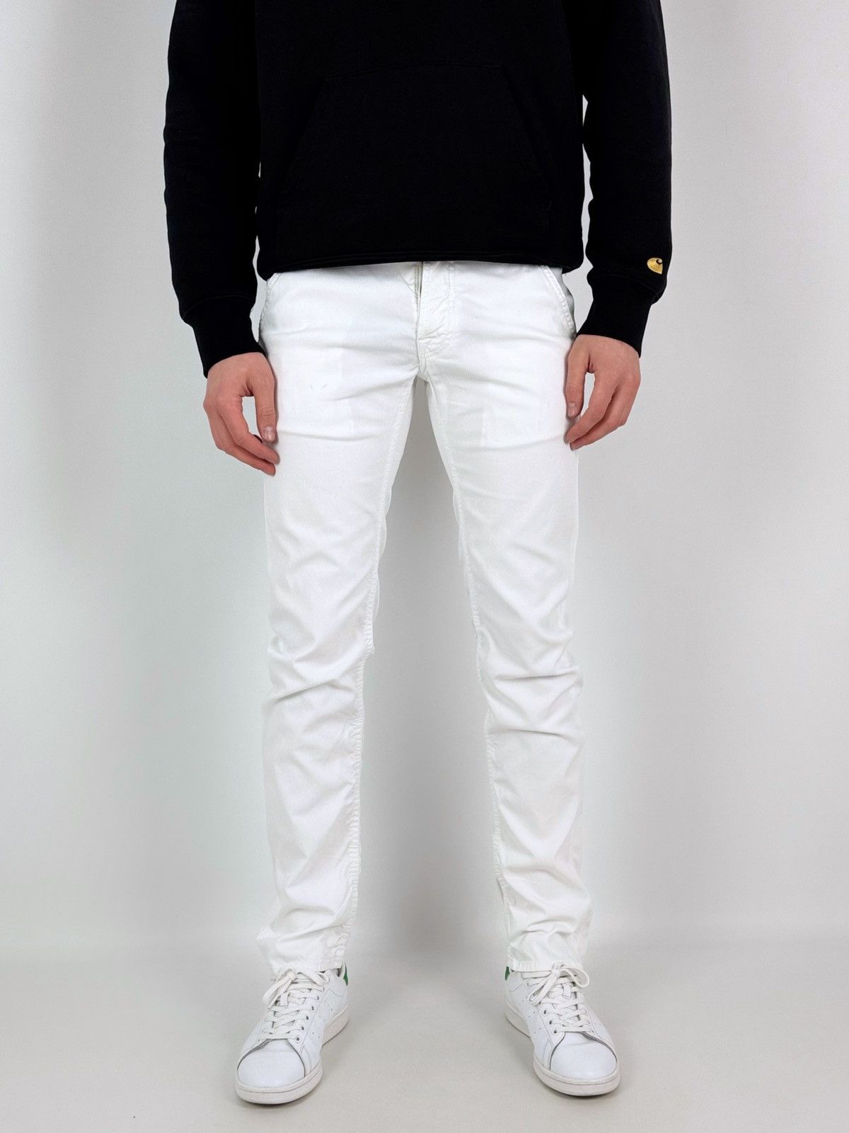 Jacob Cohen Jacob Cohen Style 613 White Comf Pants Made in Italy Size US 32 / EU 48 - 1 Thumbnail