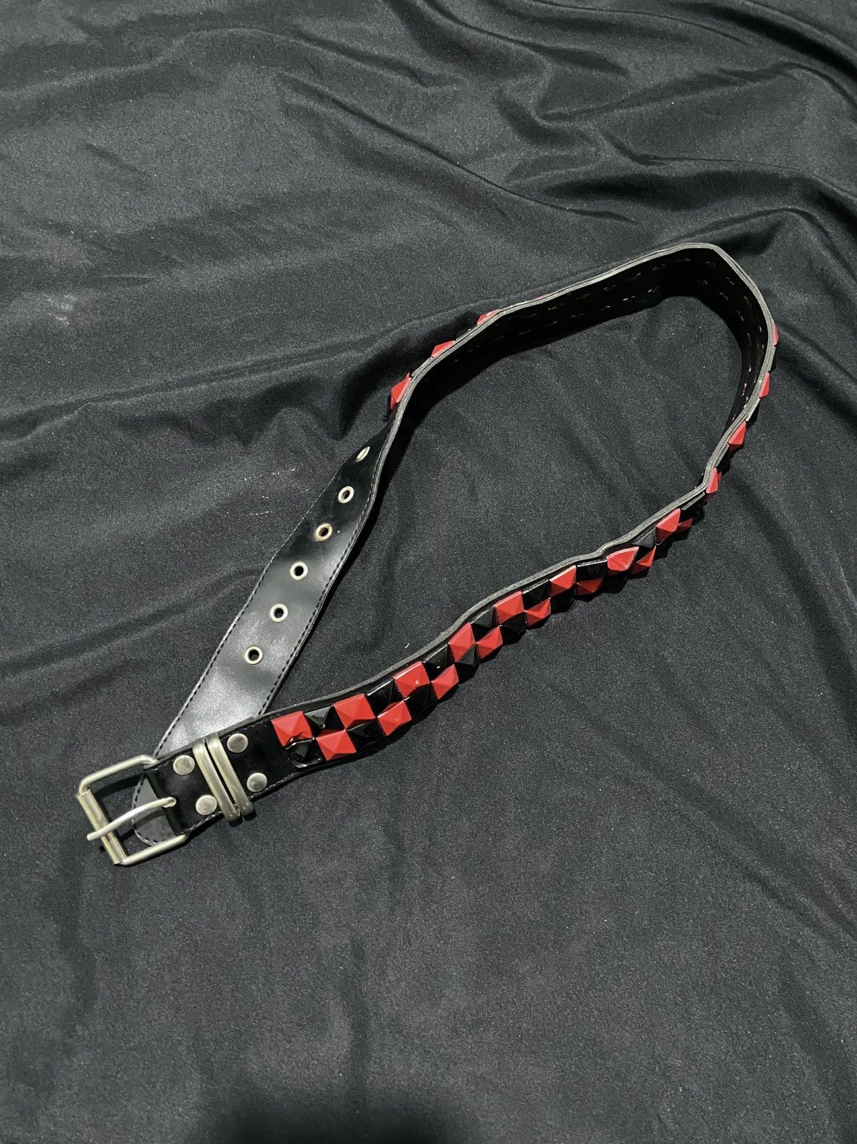 Isamu Katayama Backlash JAPANESE PUNK UKNOWN BRAND LEATHER BELT 14thaddiction style Size ONE SIZE - 8 Thumbnail