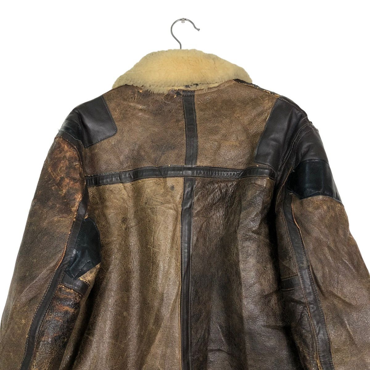 Schott 🔥VINTAGE B3 SHEARLING SHEEPSKIN LEATHER JACKET SCHOTT USA Size US M / EU 48-50 / 2 - 9 Thumbnail