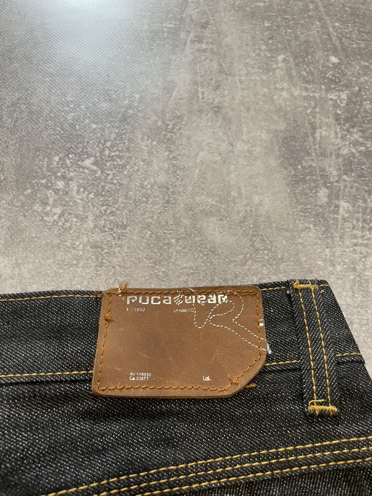 Rocawear × Vintage Vintage Rocawear Embroidered Logo Baggy Denim Shorts Size US 38 / EU 54 - 15 Thumbnail