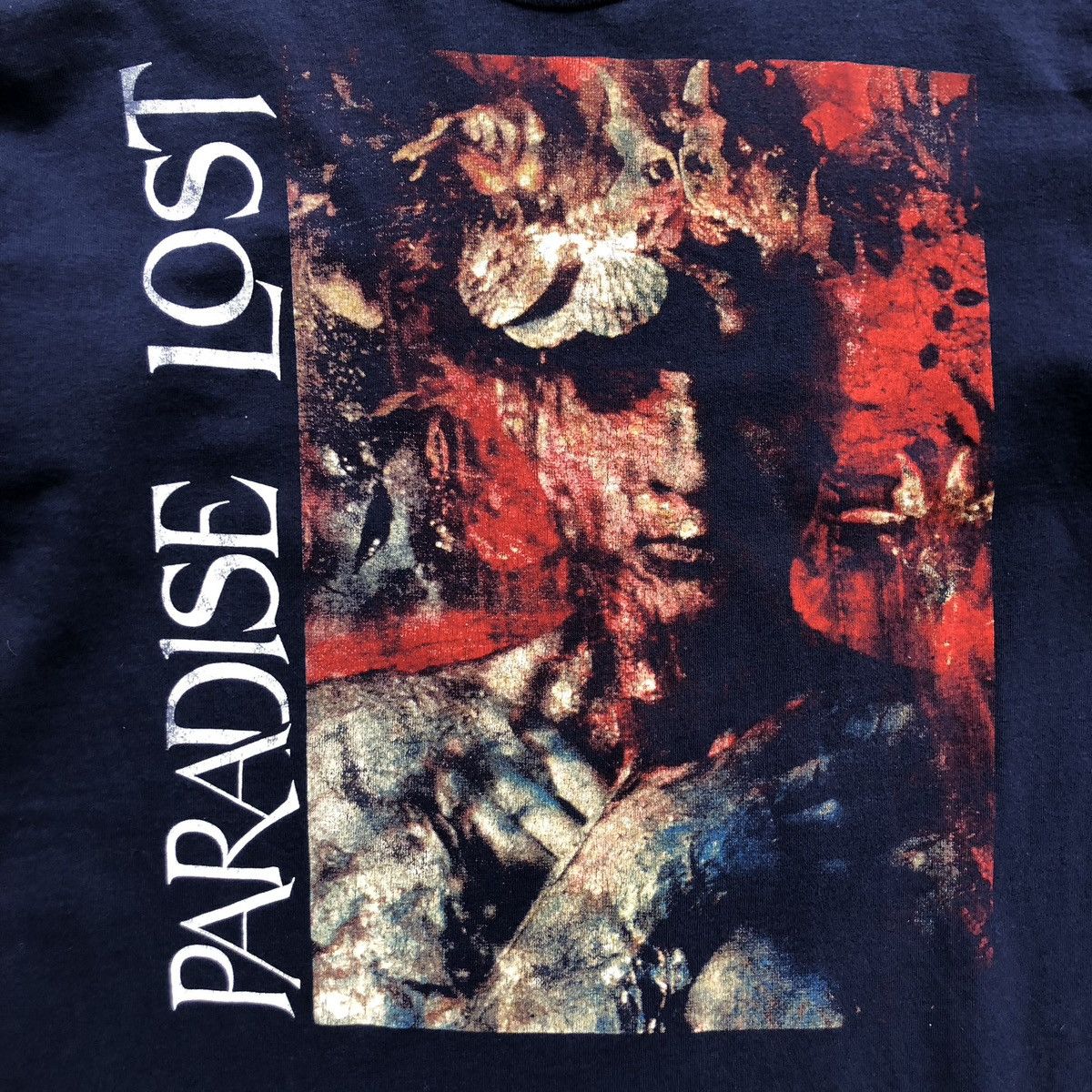 Band Tees × Vintage Paradise Lost 1995 Draconian Times Tour 90’s Long Sleeve Size US L / EU 52-54 / 3 - 6 Thumbnail