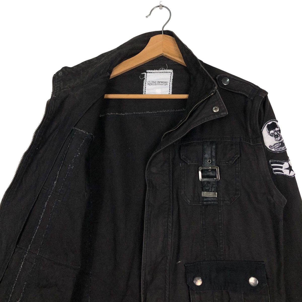 Hysteric Glamour 🔥Vintage Biker Jacket Punk Design Cargo Clone Devgru Japan Size US XL / EU 56 / 4 - 12 Thumbnail