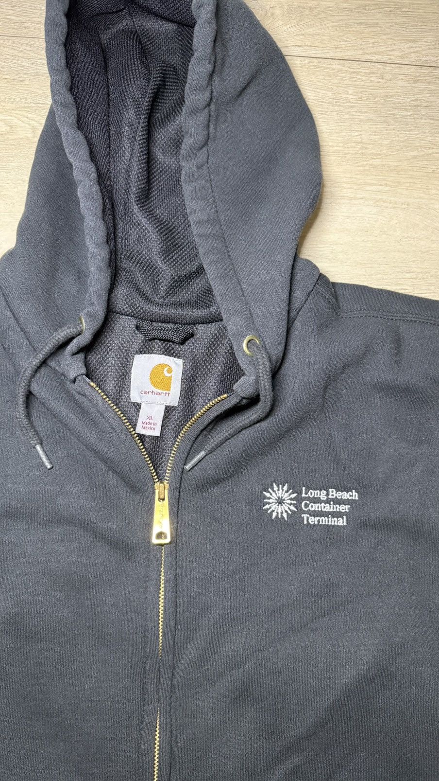 Carhartt Carhartt Midweight Rain Defender Thermal Lined Zip Up Hoodie Size US XL / EU 56 / 4 - 6 Thumbnail