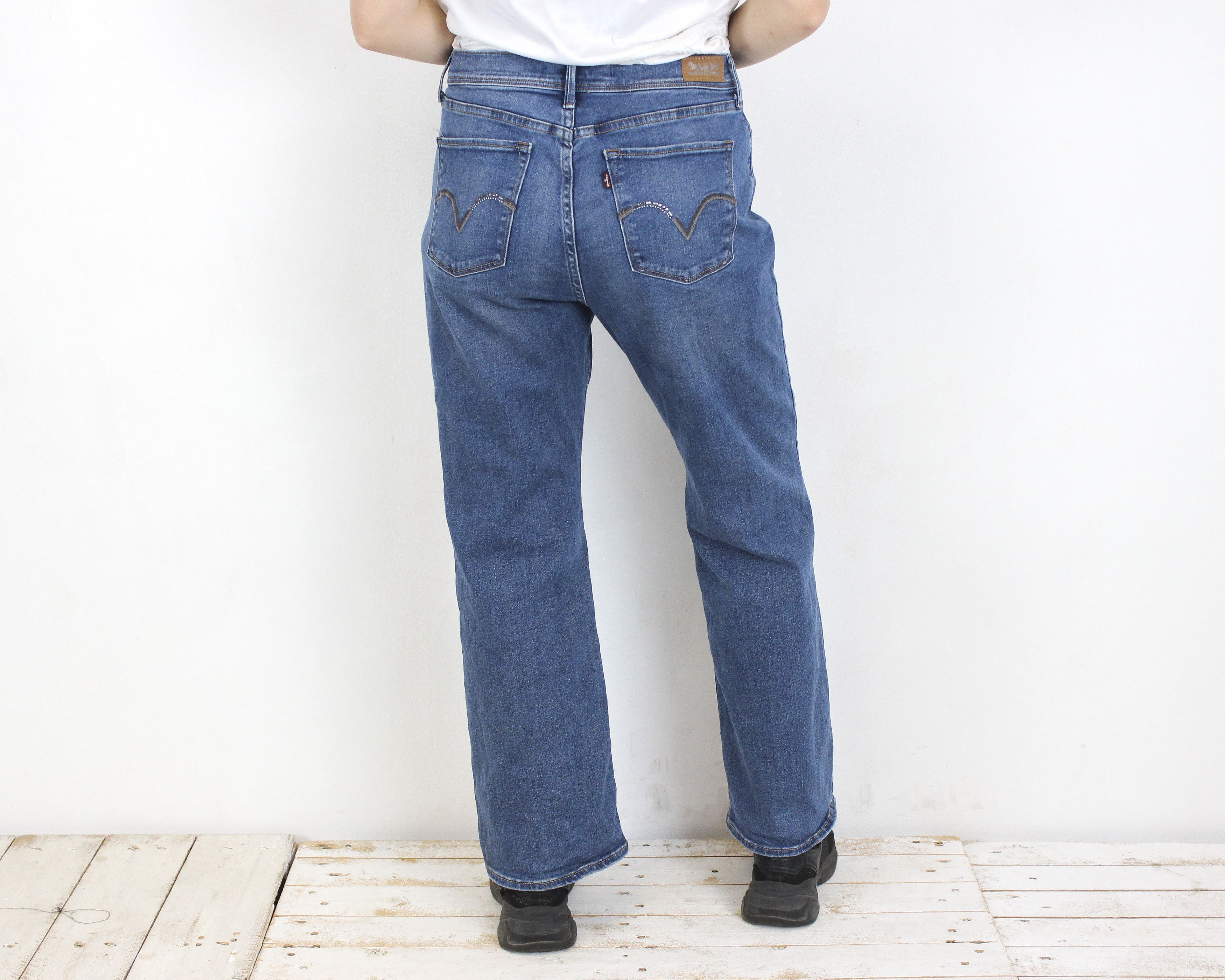 Levi's × Levi's Vintage Clothing × Vintage 512 Perfectly Slimming W32 L30 Bootcut Leg Jeans Denim Pants Size 32" / US 10 / IT 46 - 5 Thumbnail