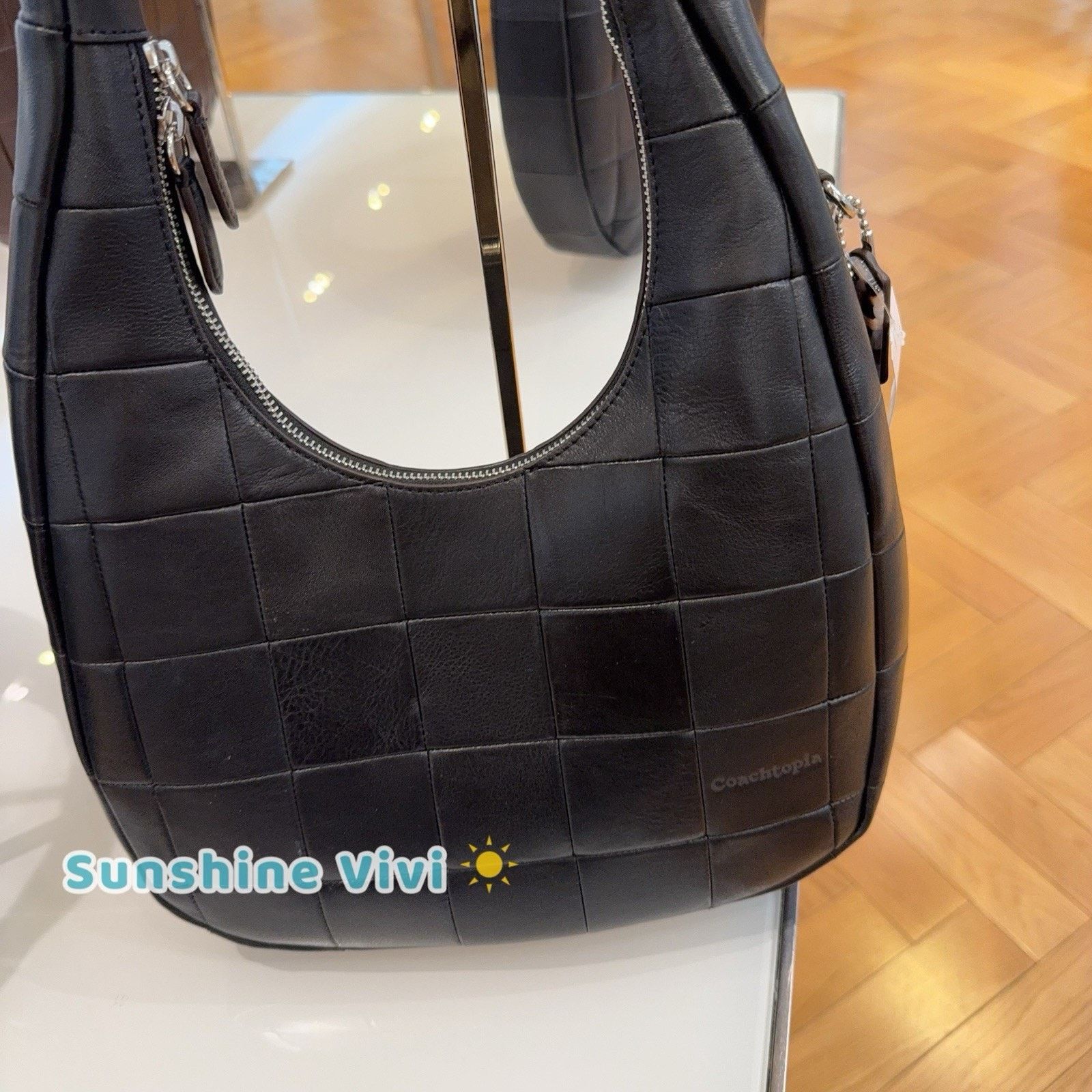 Coach NWT Coach Alter/Ego Crescent Shoulder Bag Leather CCM62 Size ONE SIZE - 3 Thumbnail