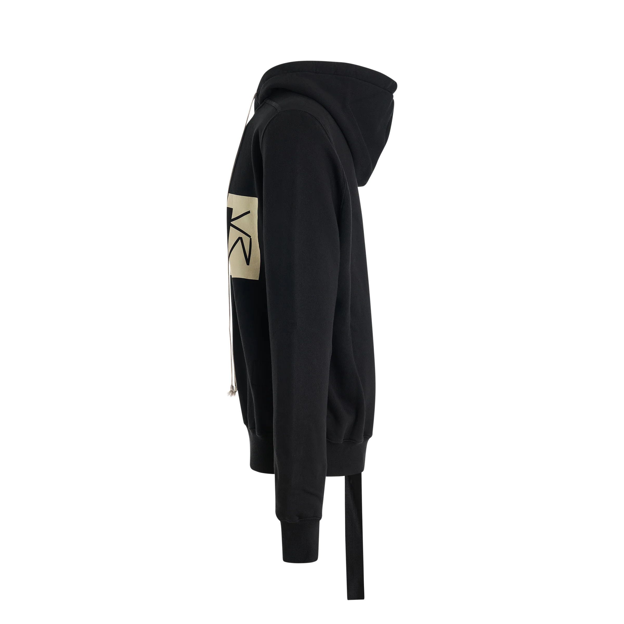 Rick Owens Drkshdw o1mris0824 Granbury Hoodie in Black Size US L / EU 52-54 / 3 - 3 Thumbnail