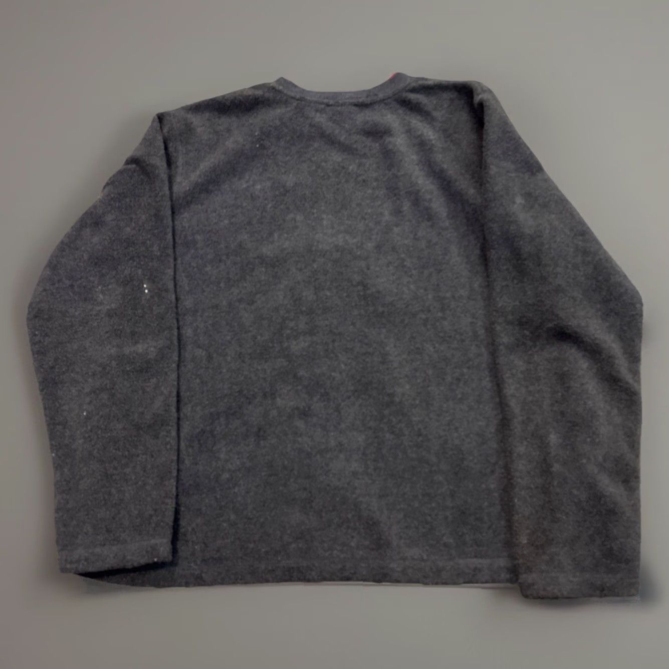 Disney VINTAGE 90s Mickey Mouse Embroidered Gray Fleece Disney Crewneck Sweatshirt L Womens Size L / US 10 / IT 46 - 2 Thumbnail
