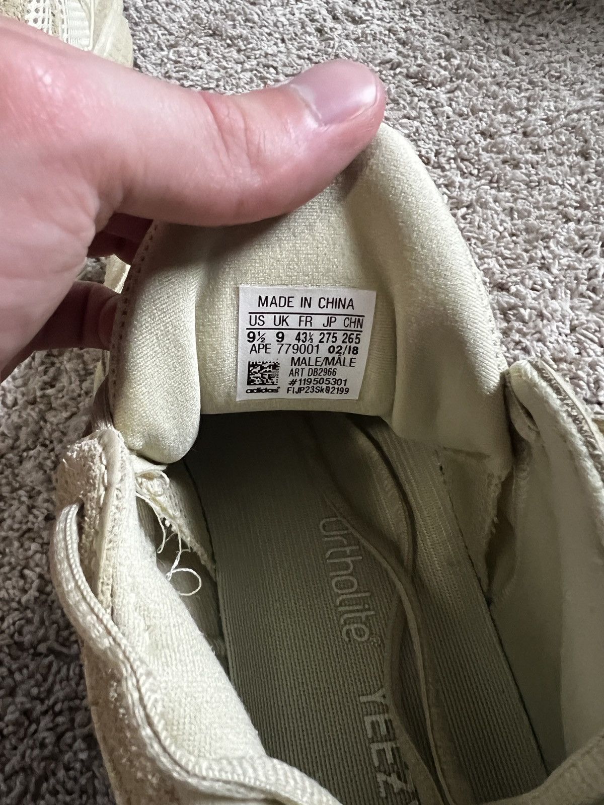 Adidas × Yeezy Yeezy 500 super moon yellow Size US 9.5 / EU 42-43 - 7 Thumbnail