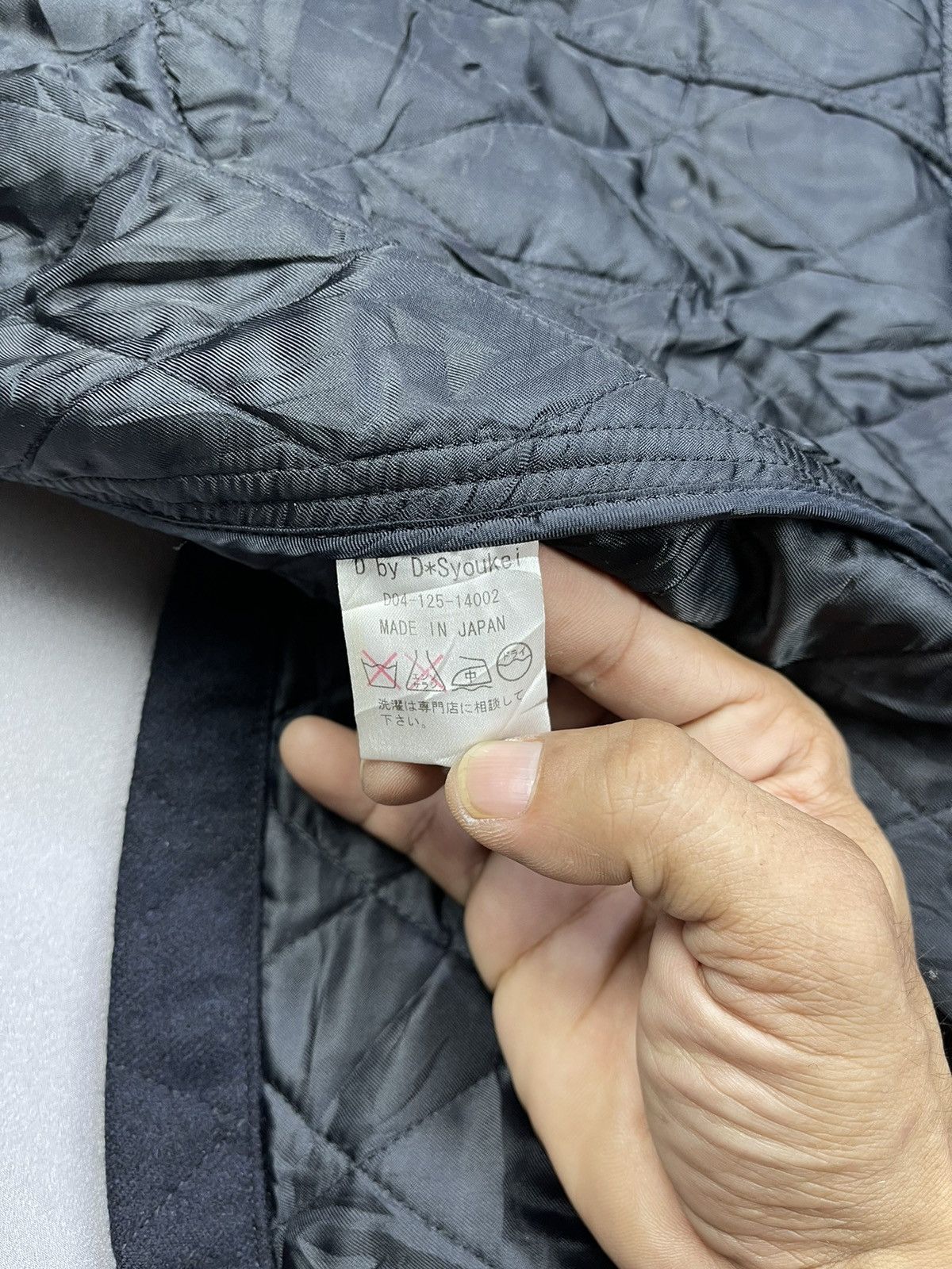 D by D D By D Syoukei Quilted Slang Pocket Long Jacket Size US S / EU 44-46 / 1 - 9 Thumbnail