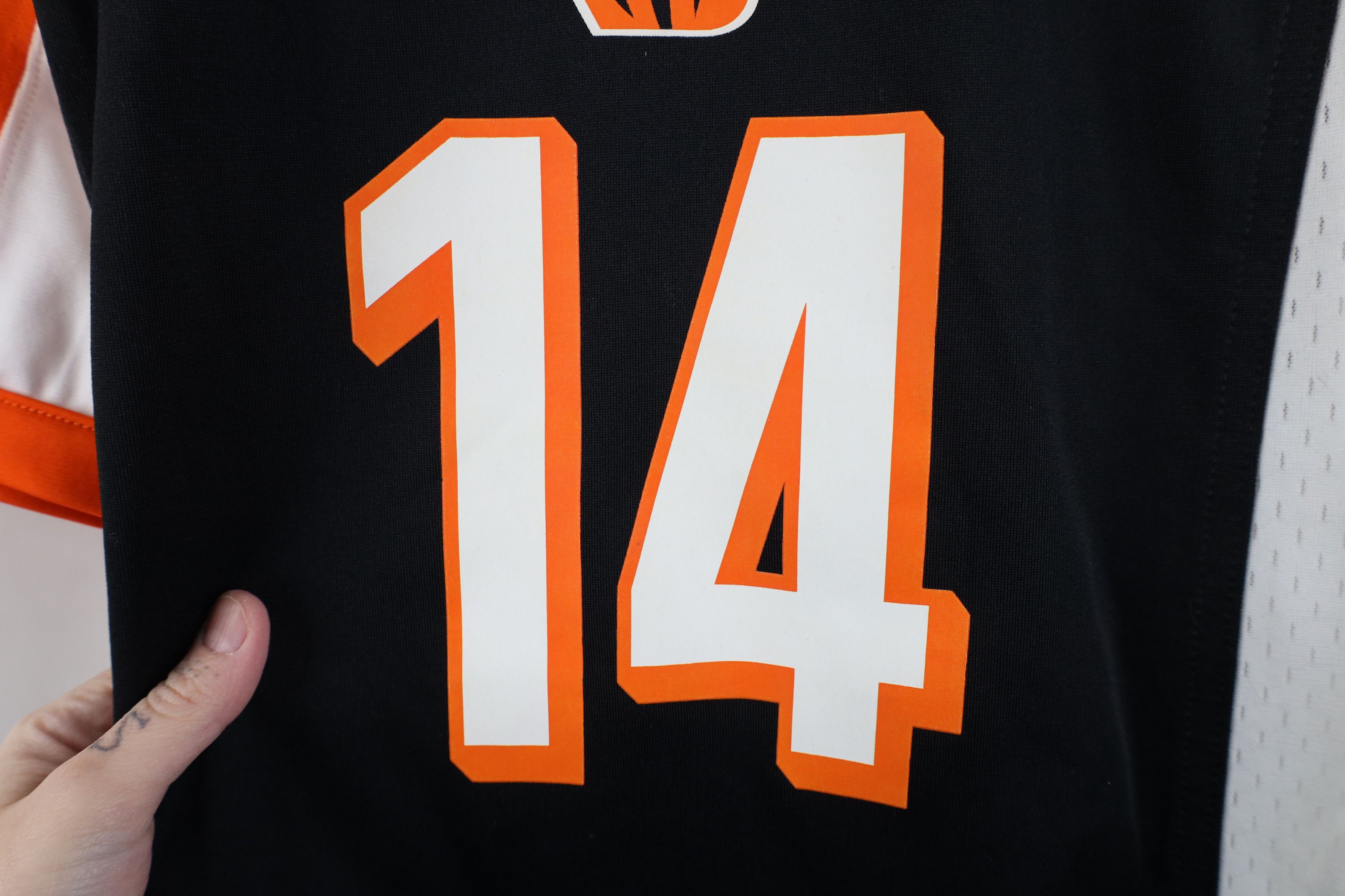 Nike Nike On Field Dalton Cincinnati Bengals Football Jersey #14 Size XXL / US 16-18 / IT 52-54 - 5 Thumbnail