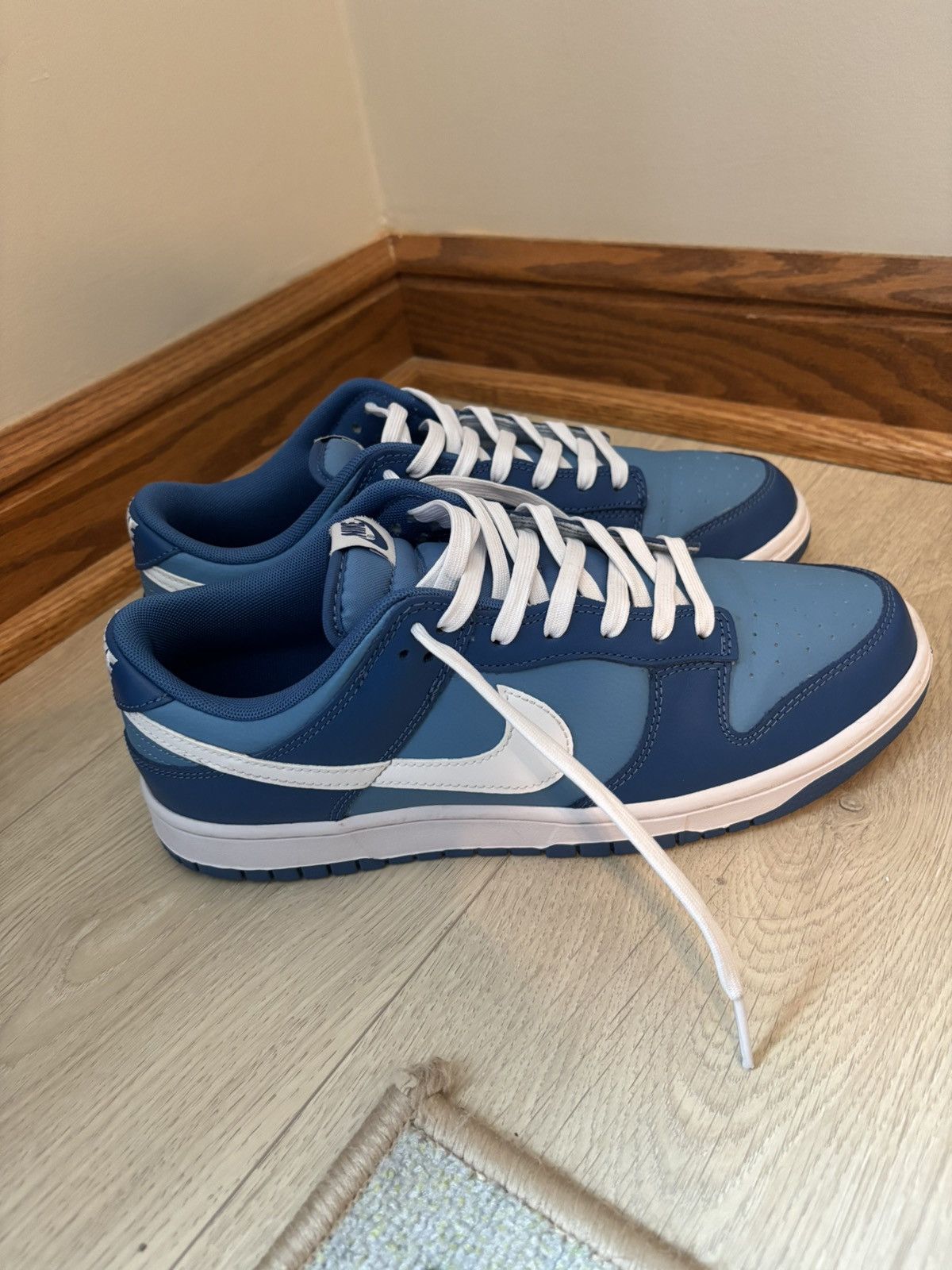 Nike Nike Dunk Low Dark Marina Blue Size US 10 / EU 43 - 1 Thumbnail