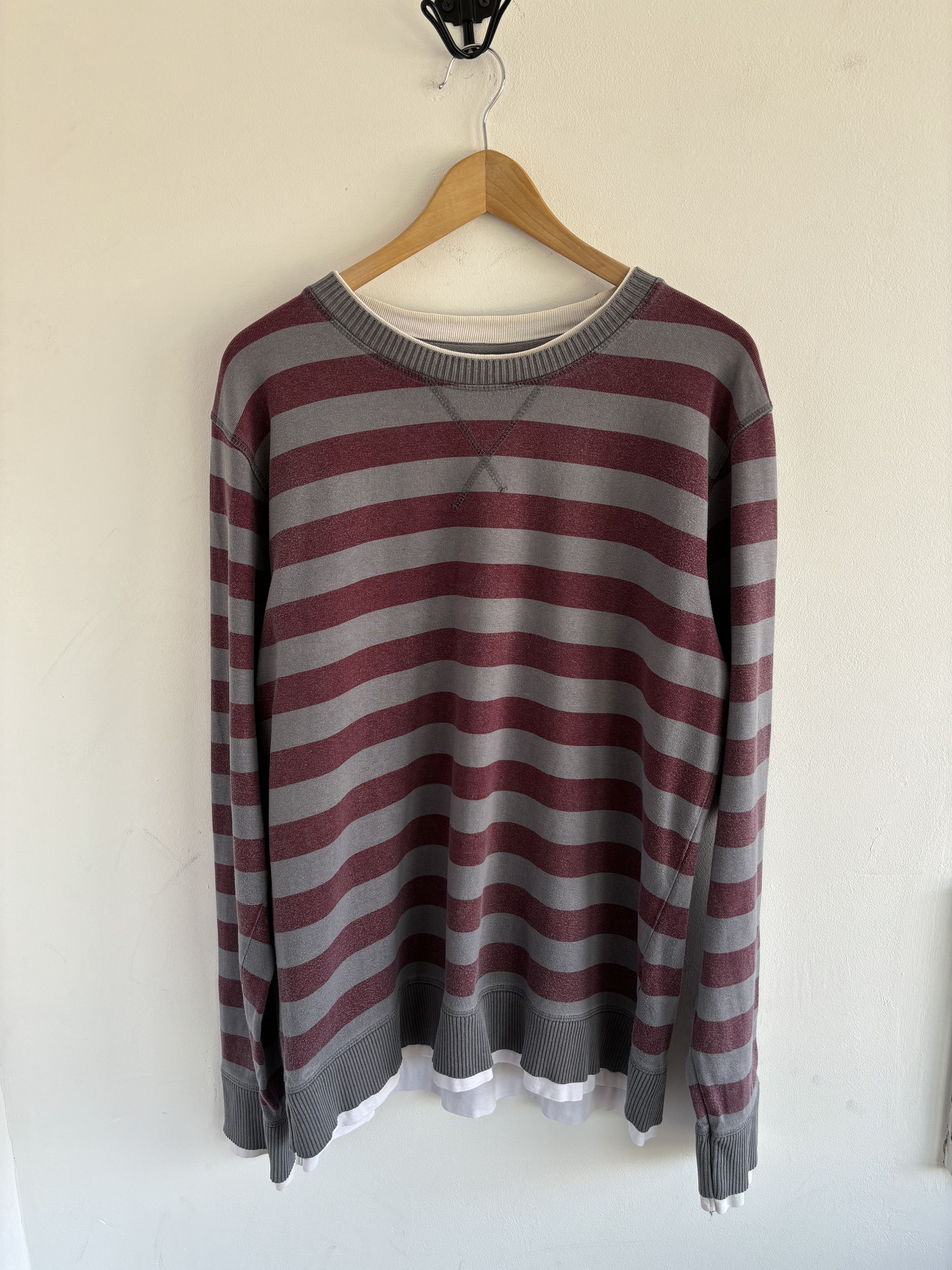 Vintage Stripped Longsleeve 00s Japanese Style