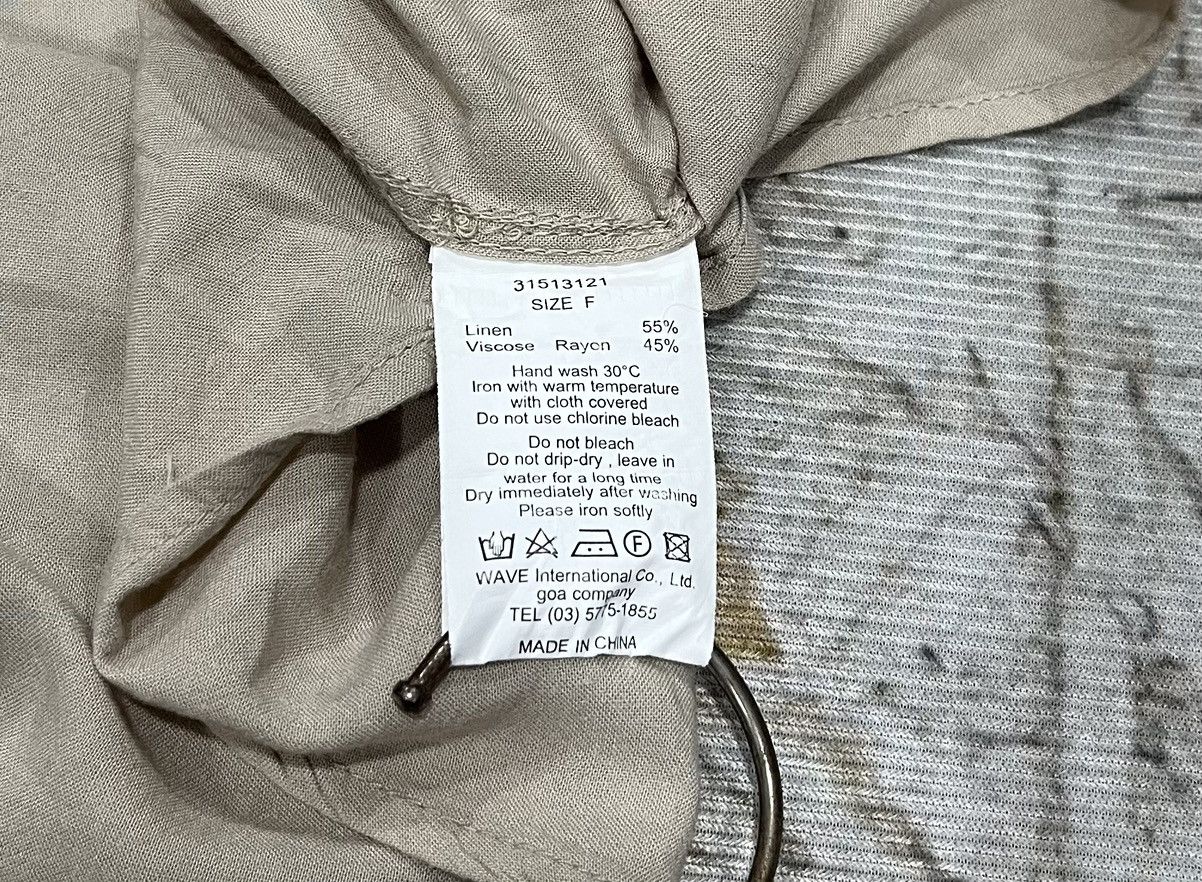 GOA G.O.A 2 Pocket Linen Rayon Blend Size US L / EU 52-54 / 3 - 4 Thumbnail