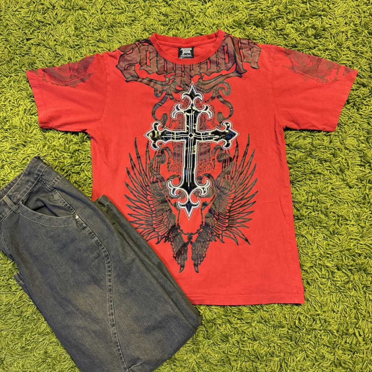 Southpole Y2K SouthPole Cross Shirt Size US XL / EU 56 / 4 - 1 Thumbnail