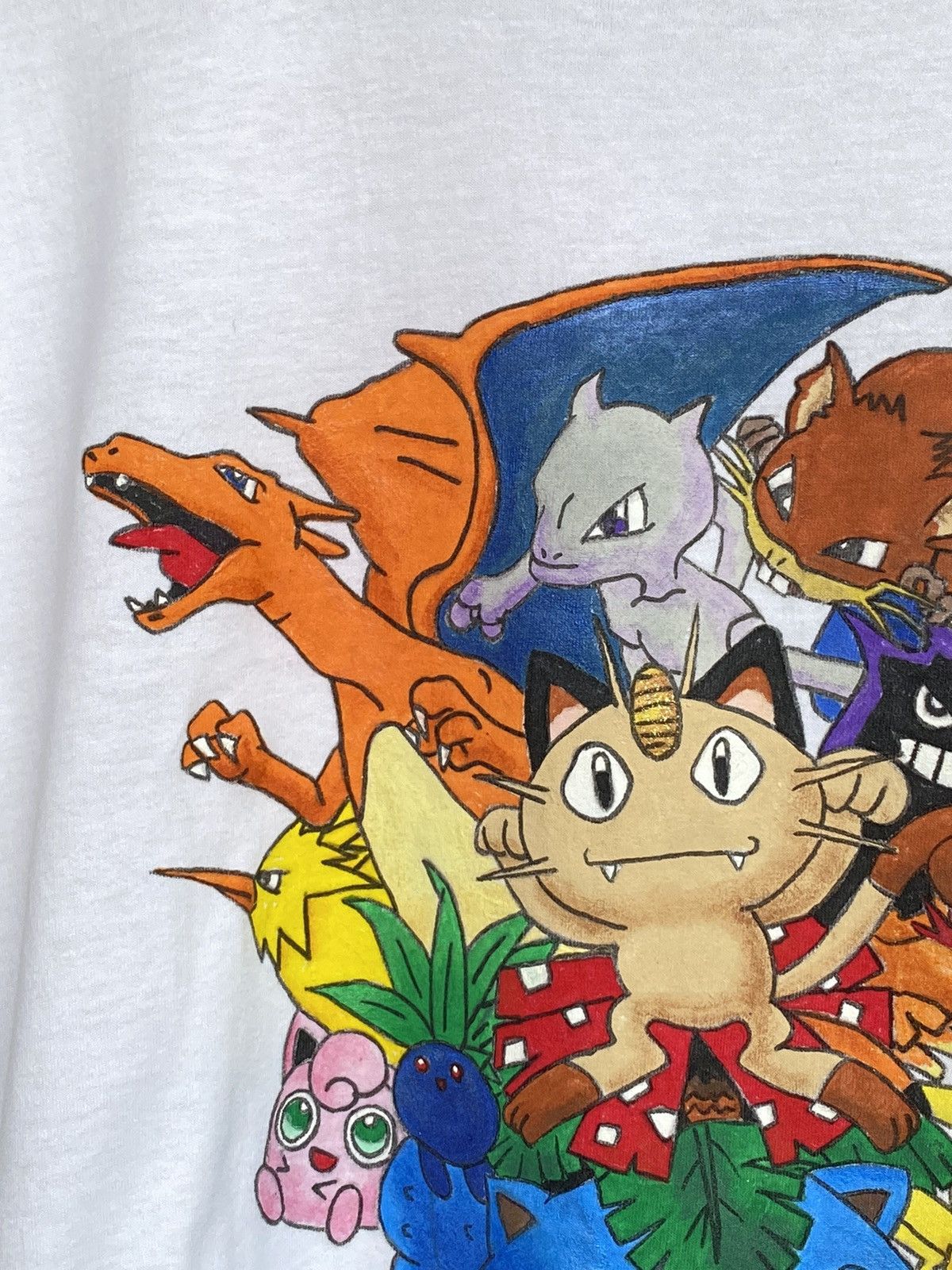 Cartoon Network Vintage Pokemon Hand Painted Tees / Digimon Toy Story Akira Size US L / EU 52-54 / 3 - 4 Thumbnail