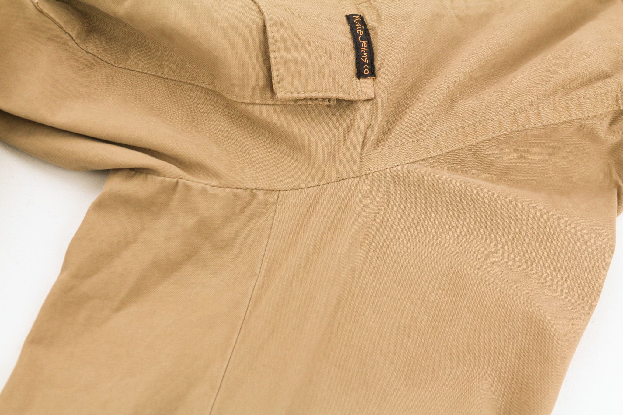Nudie Jeans MICK XL Brown Patch Zipper Unlined Logo Jacket 80737 Size US XL / EU 56 / 4 - 11 Thumbnail